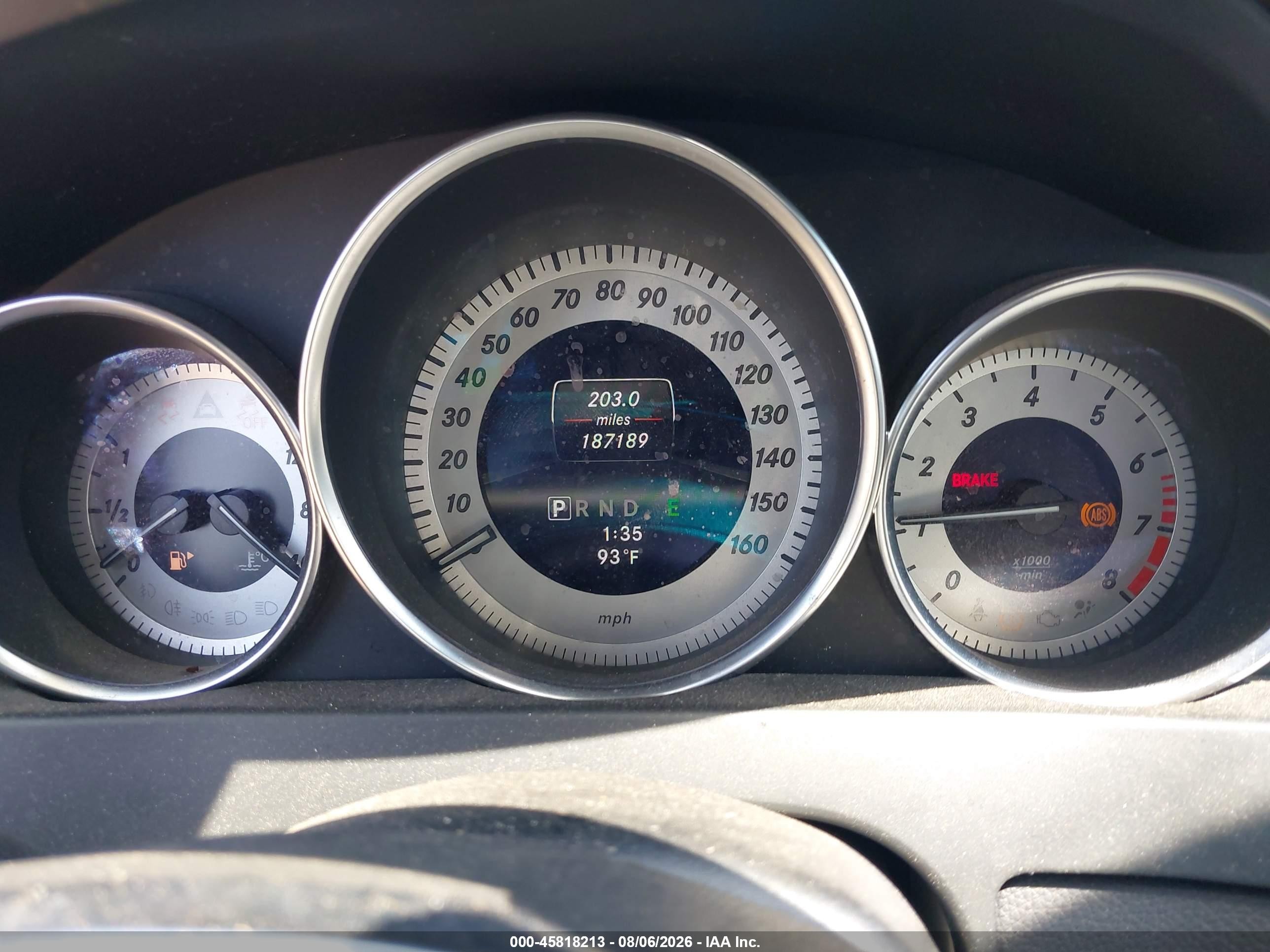 2013 Mercedes-benz C 250 Sport White vin: WDDGF4HB7DR255777