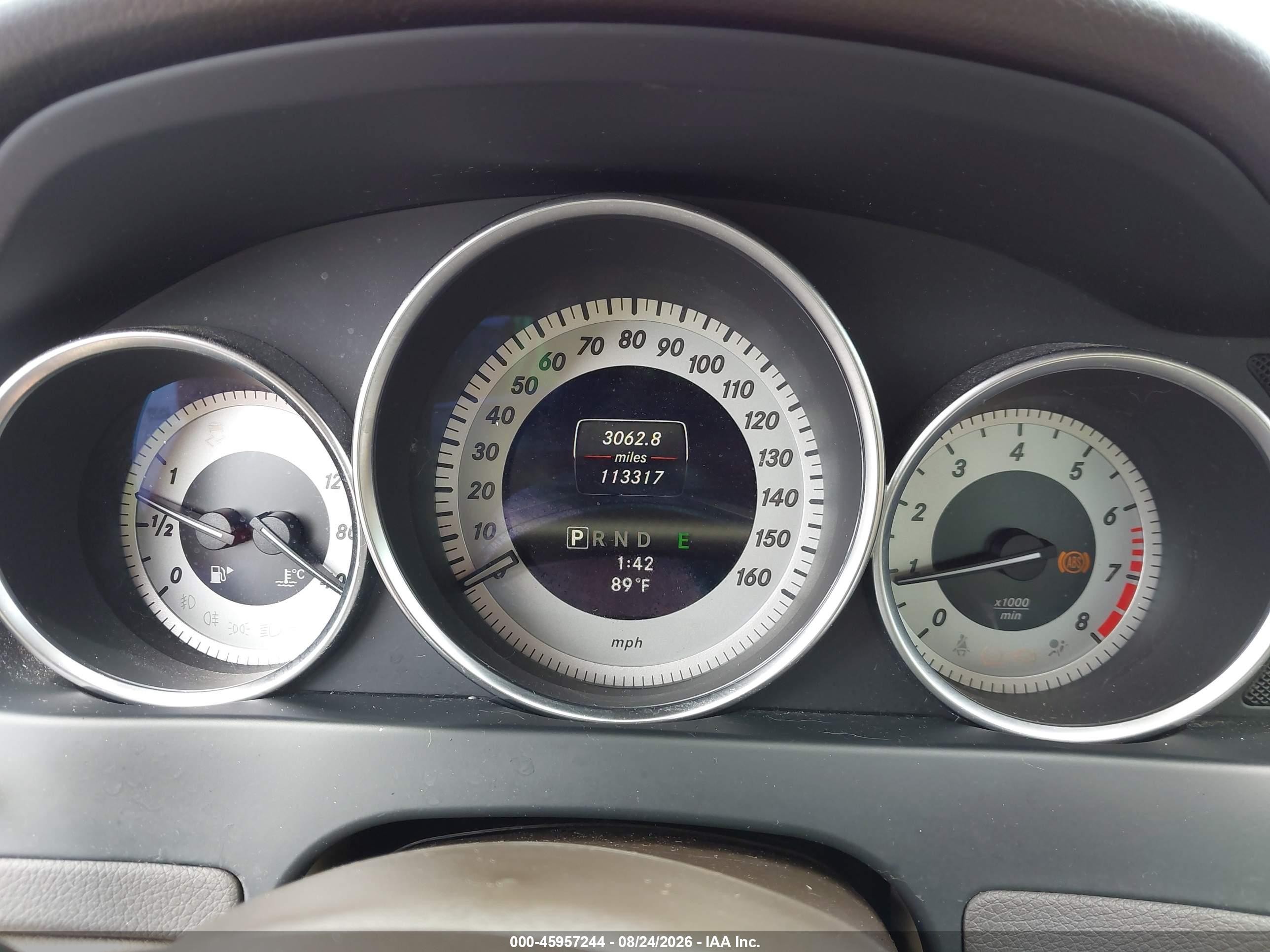 2013 Mercedes-benz C 250 Sport Red vin: WDDGF4HB7DR271249