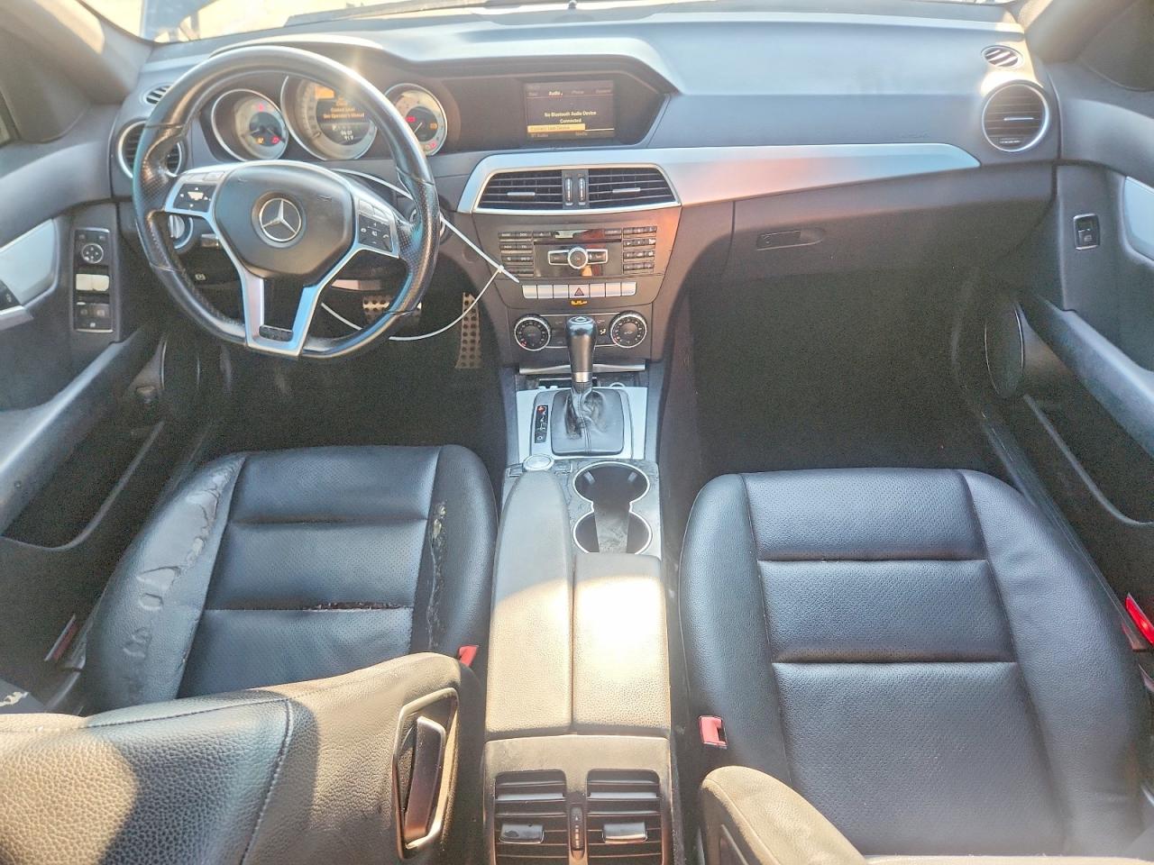 2014 Mercedes-benz C 250 Black vin: WDDGF4HB7EA946937