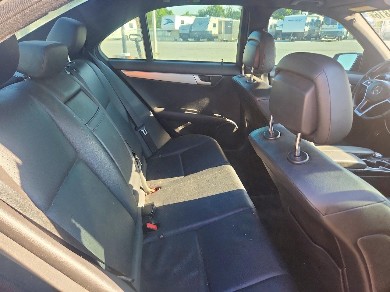 2014 Mercedes-benz C 250 Black vin: WDDGF4HB7EA946937