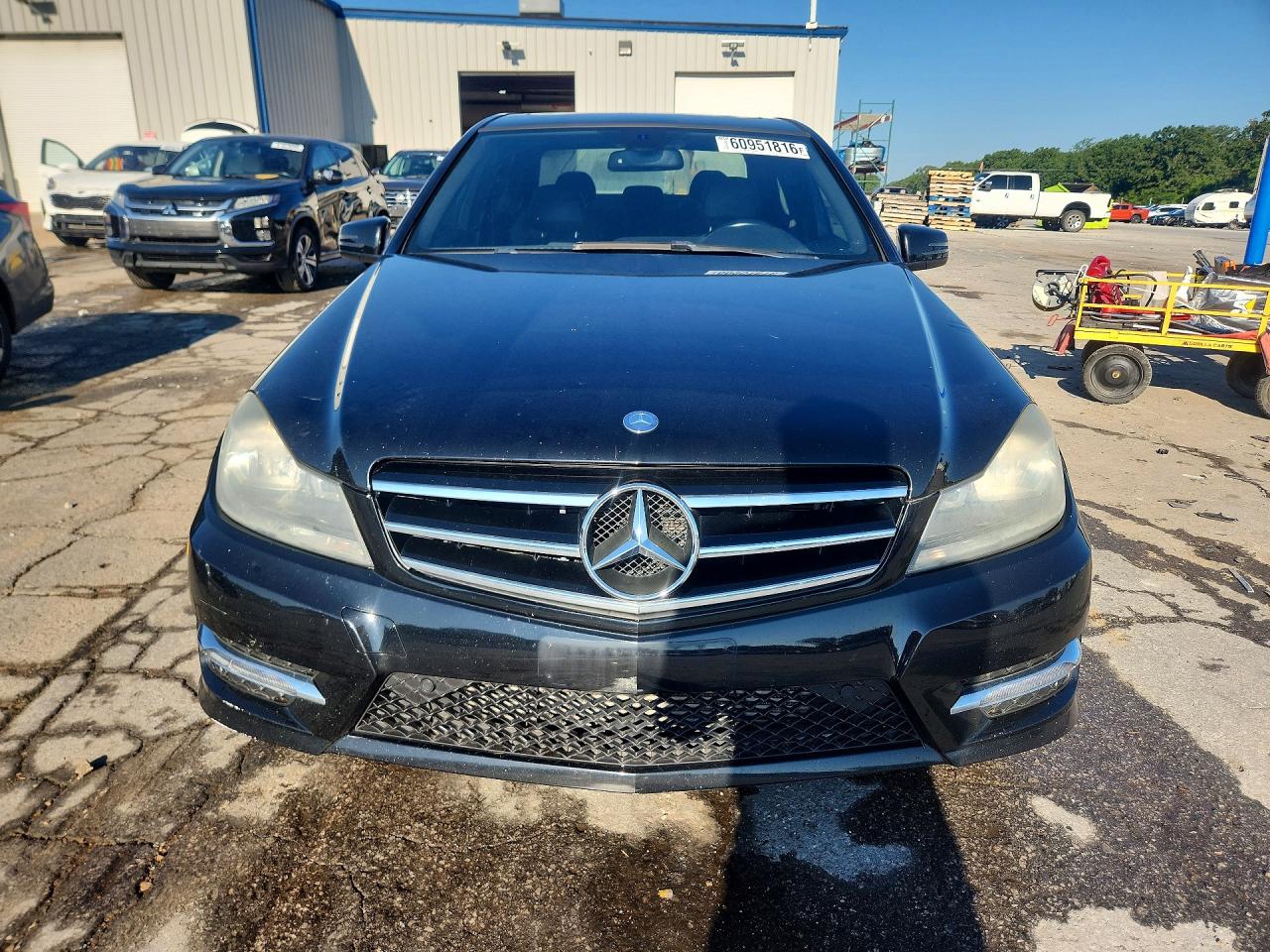 2014 Mercedes-benz C 250 Black vin: WDDGF4HB7EA946937