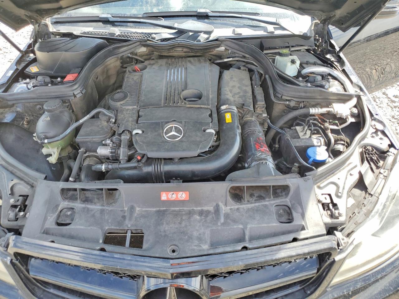 2014 Mercedes-benz C 250 Black vin: WDDGF4HB7EG208813