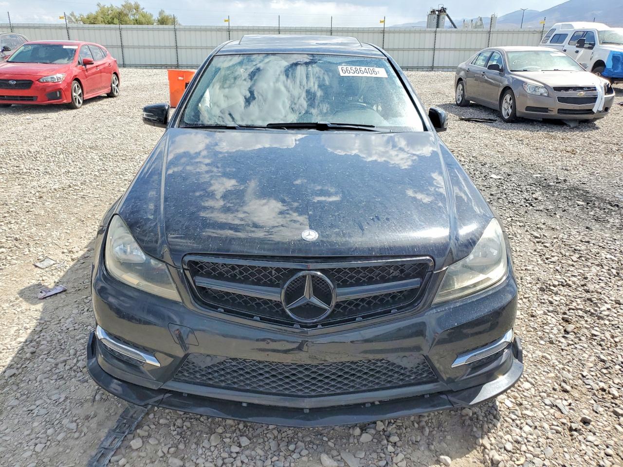 2014 Mercedes-benz C 250 Black vin: WDDGF4HB7EG208813