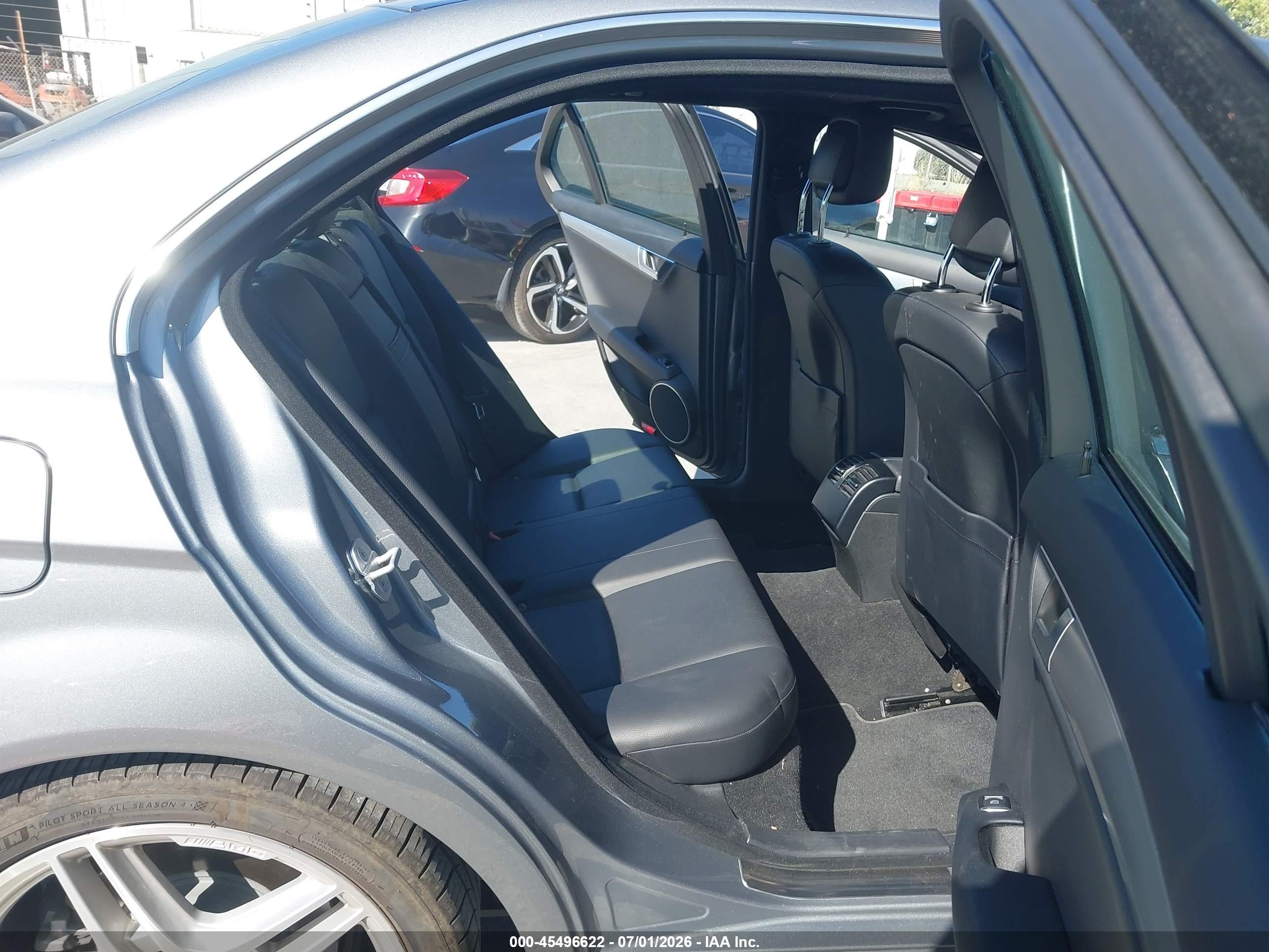 2013 Mercedes-benz C 250 Sport Gray vin: WDDGF4HB8DR255481