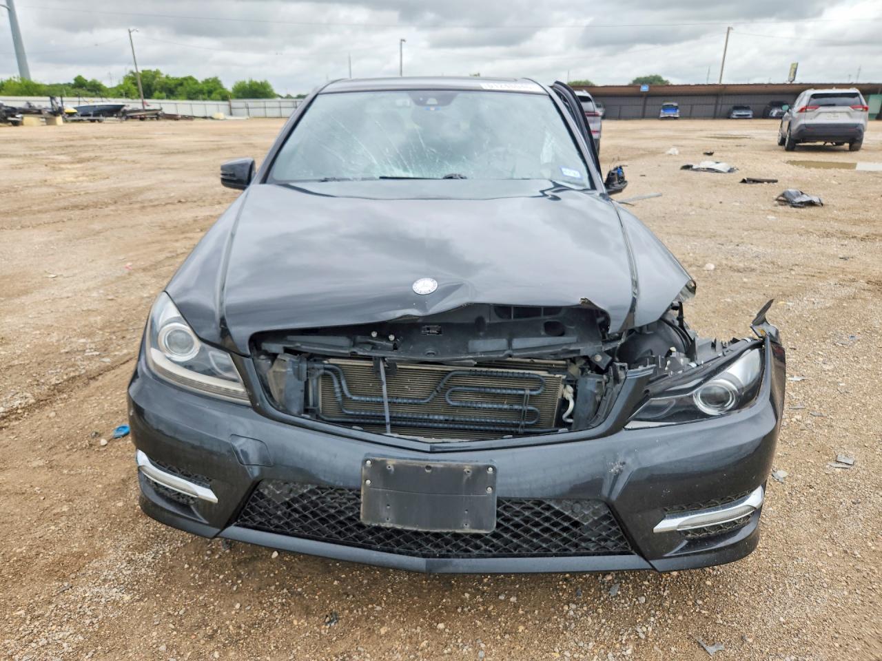 2013 Mercedes-benz C 250 Charcoal vin: WDDGF4HB8DR257487