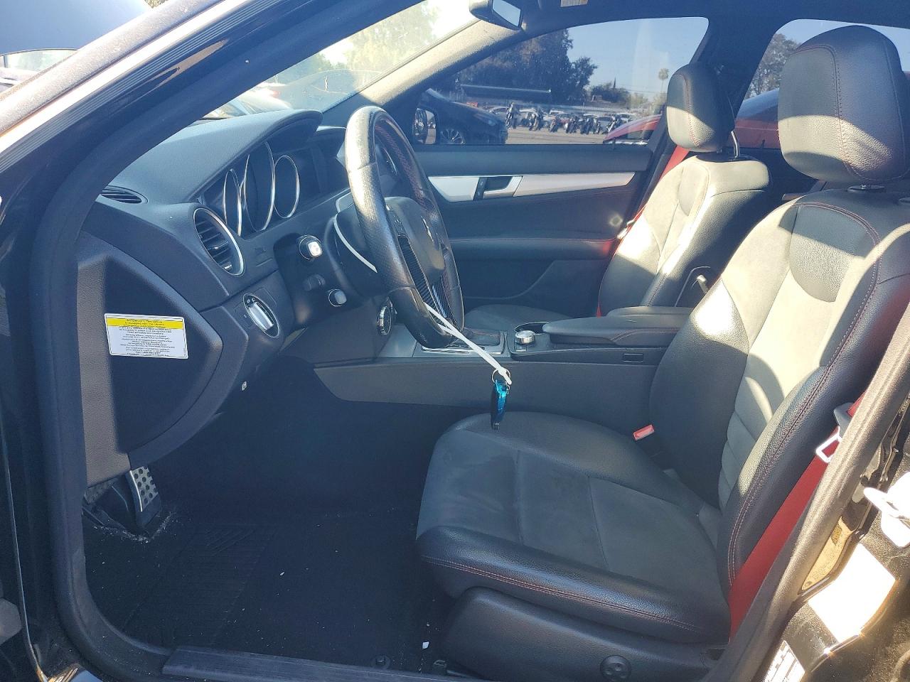 2013 Mercedes-benz C 250 Black vin: WDDGF4HB8DR258025
