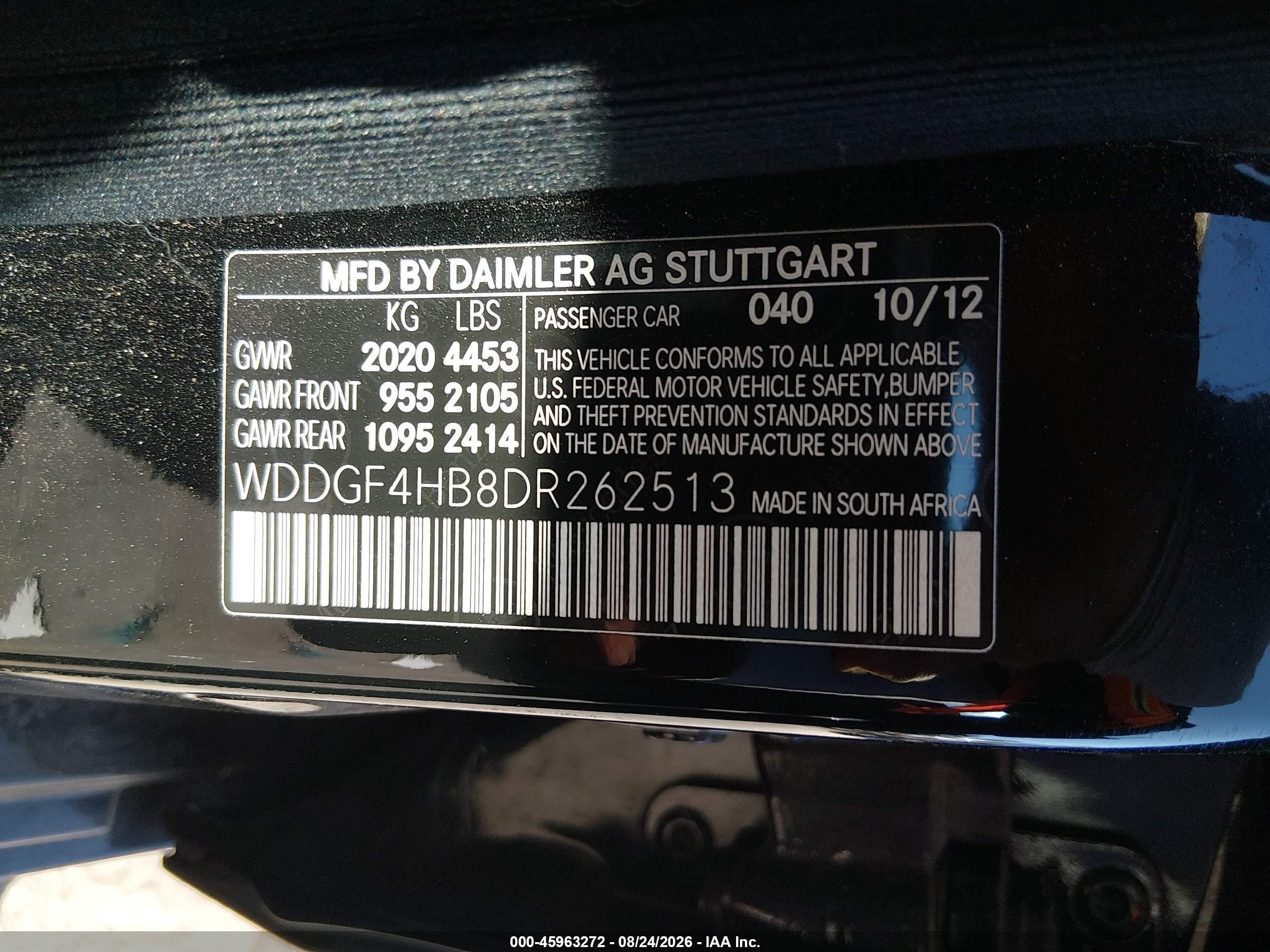 2013 Mercedes-benz C 250 Sport Black vin: WDDGF4HB8DR262513
