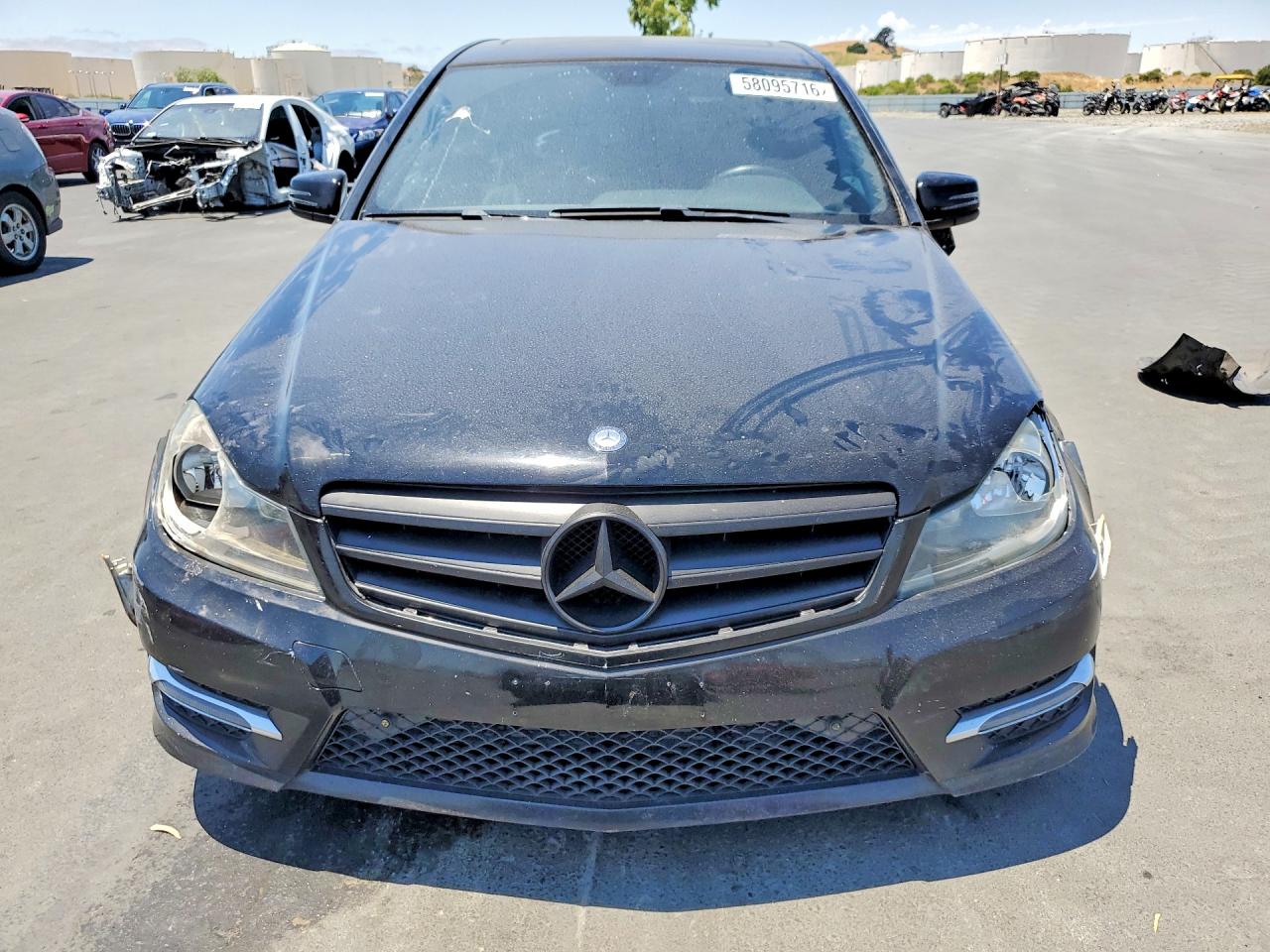 2013 Mercedes-benz C 250 Black vin: WDDGF4HB8DR279831