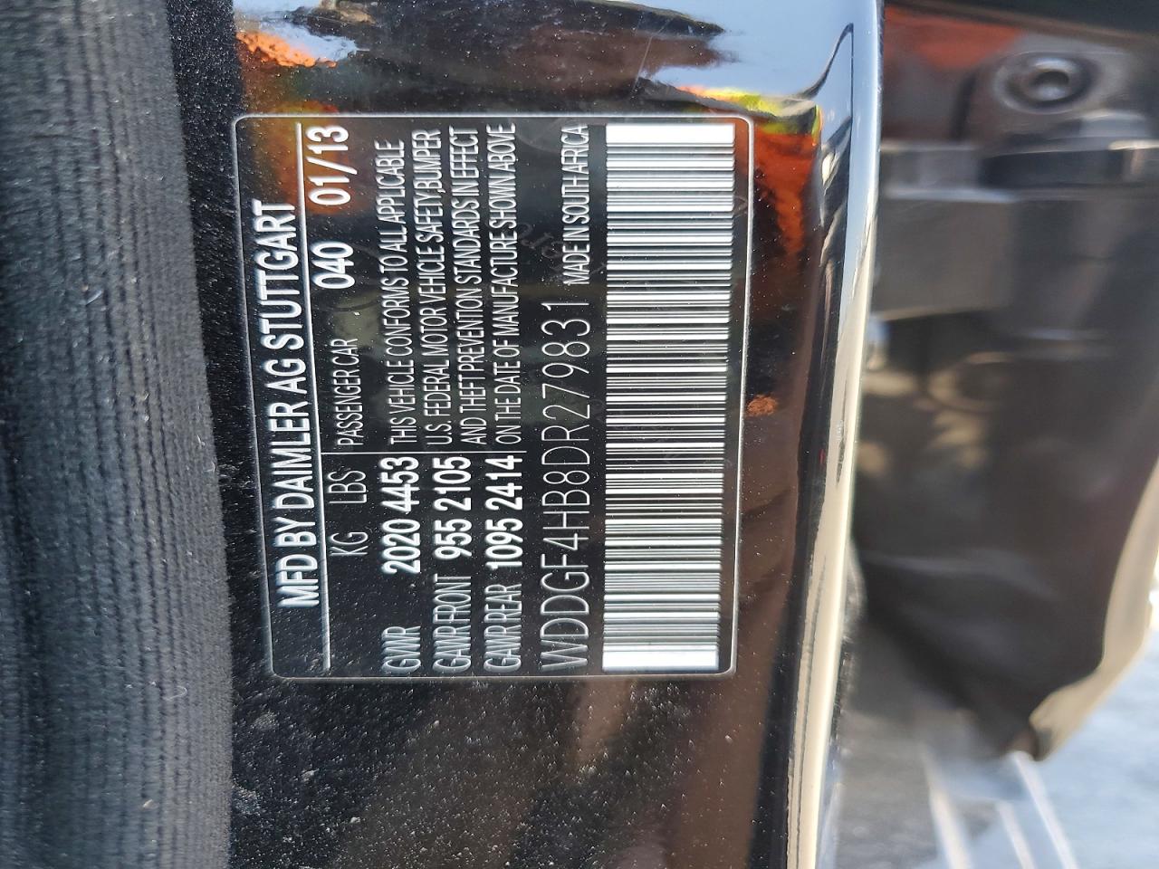2013 Mercedes-benz C 250 Black vin: WDDGF4HB8DR279831