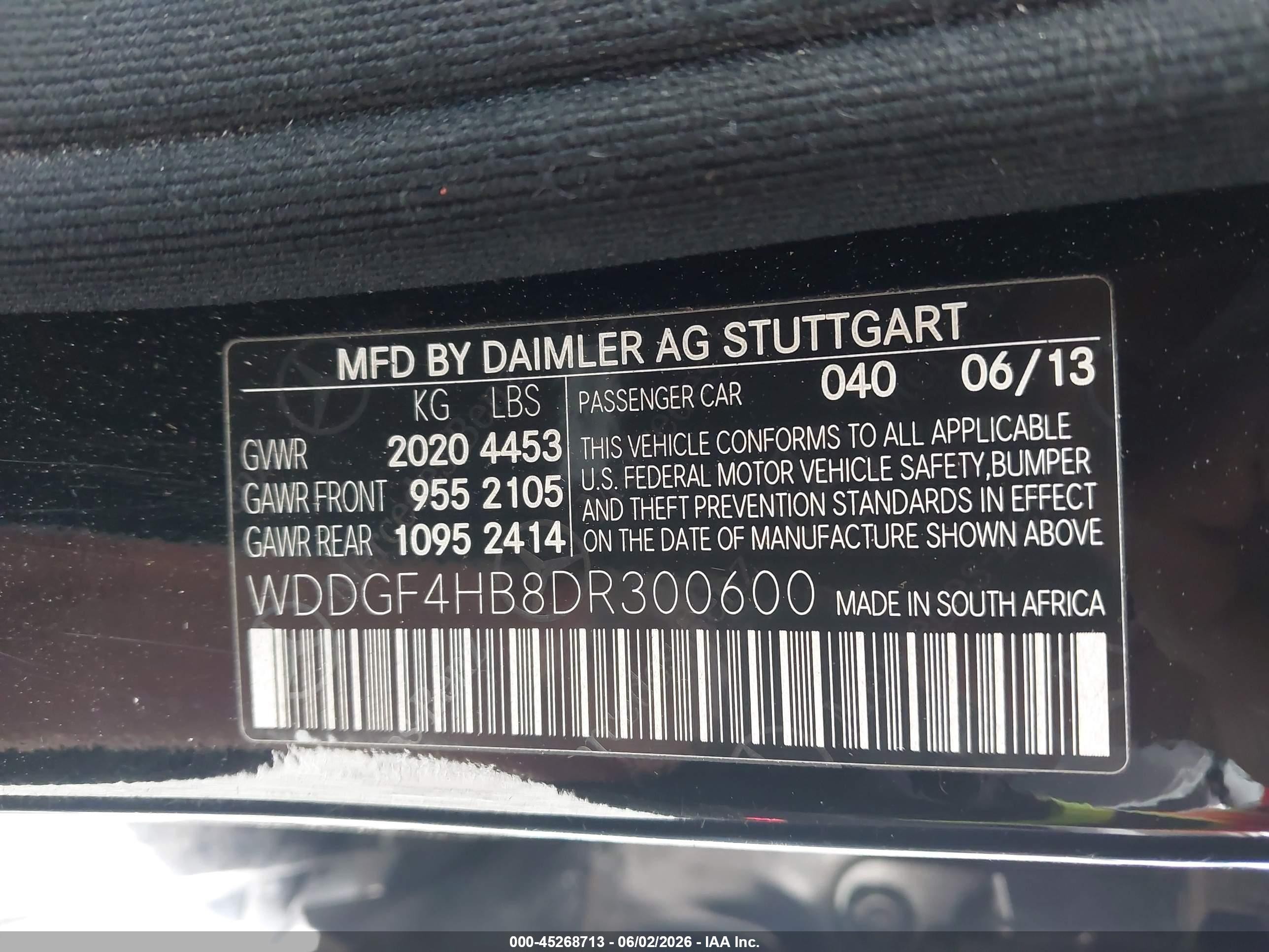 2013 Mercedes-benz C 250 Sport Black vin: WDDGF4HB8DR300600