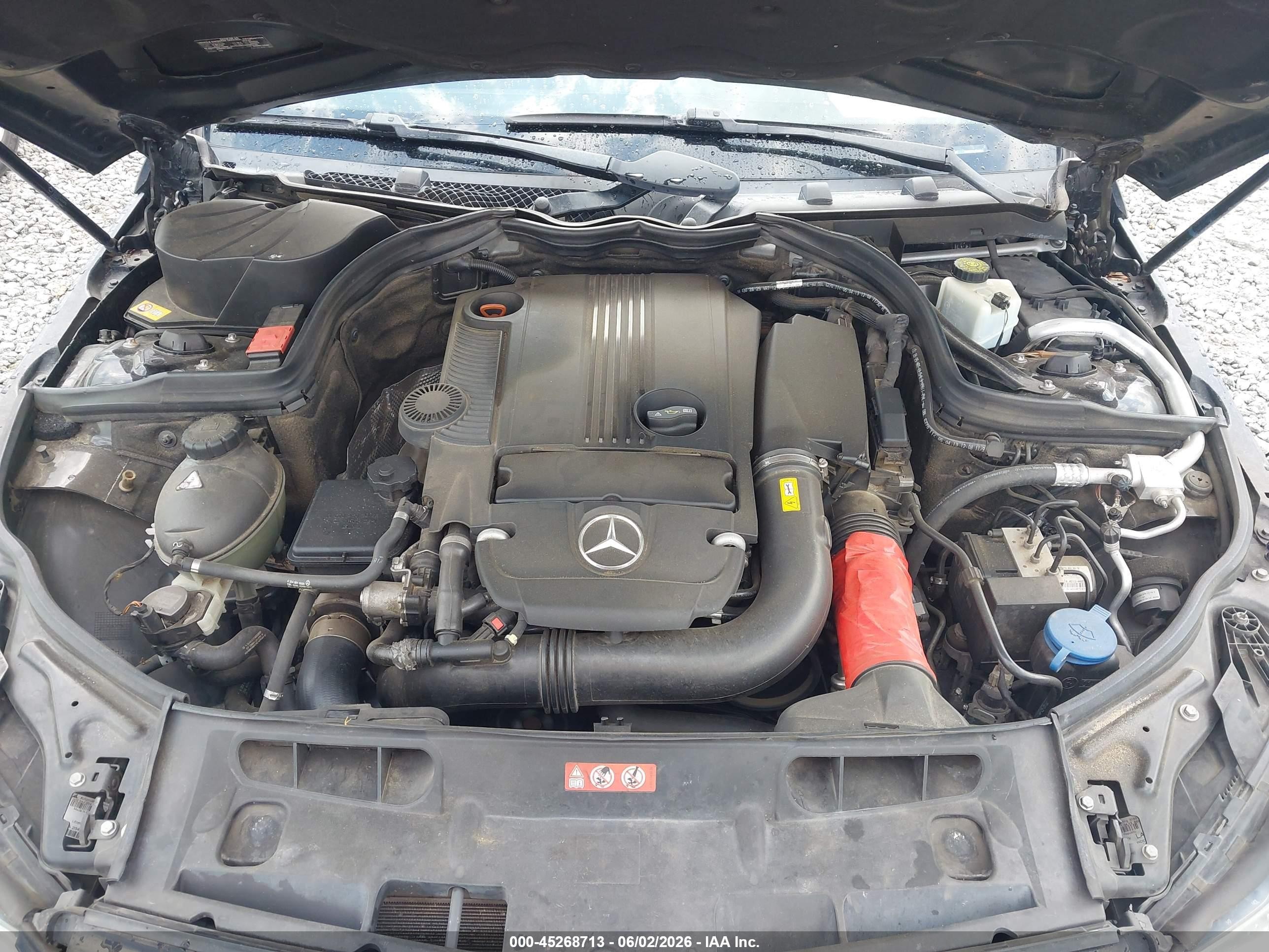 2013 Mercedes-benz C 250 Sport Black vin: WDDGF4HB8DR300600
