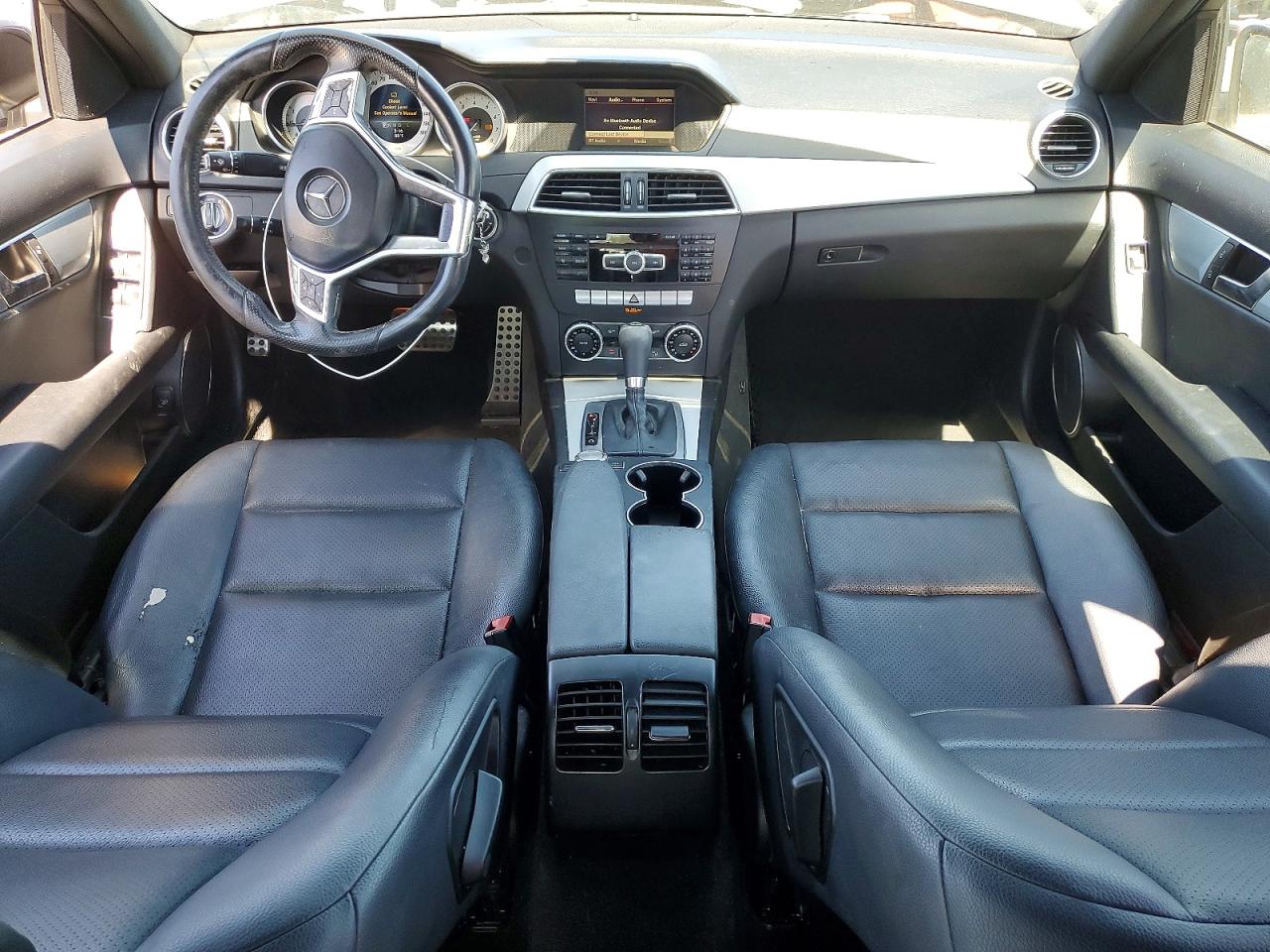 2014 Mercedes-benz C 250 Black vin: WDDGF4HB8EA945697