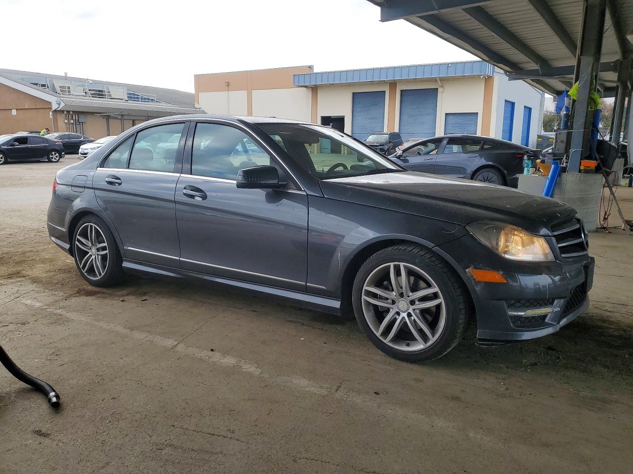 2014 Mercedes-benz C 250 Charcoal vin: WDDGF4HB8EA963195