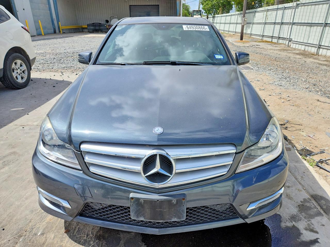 2014 Mercedes-benz C 250 Gray vin: WDDGF4HB8EG237608