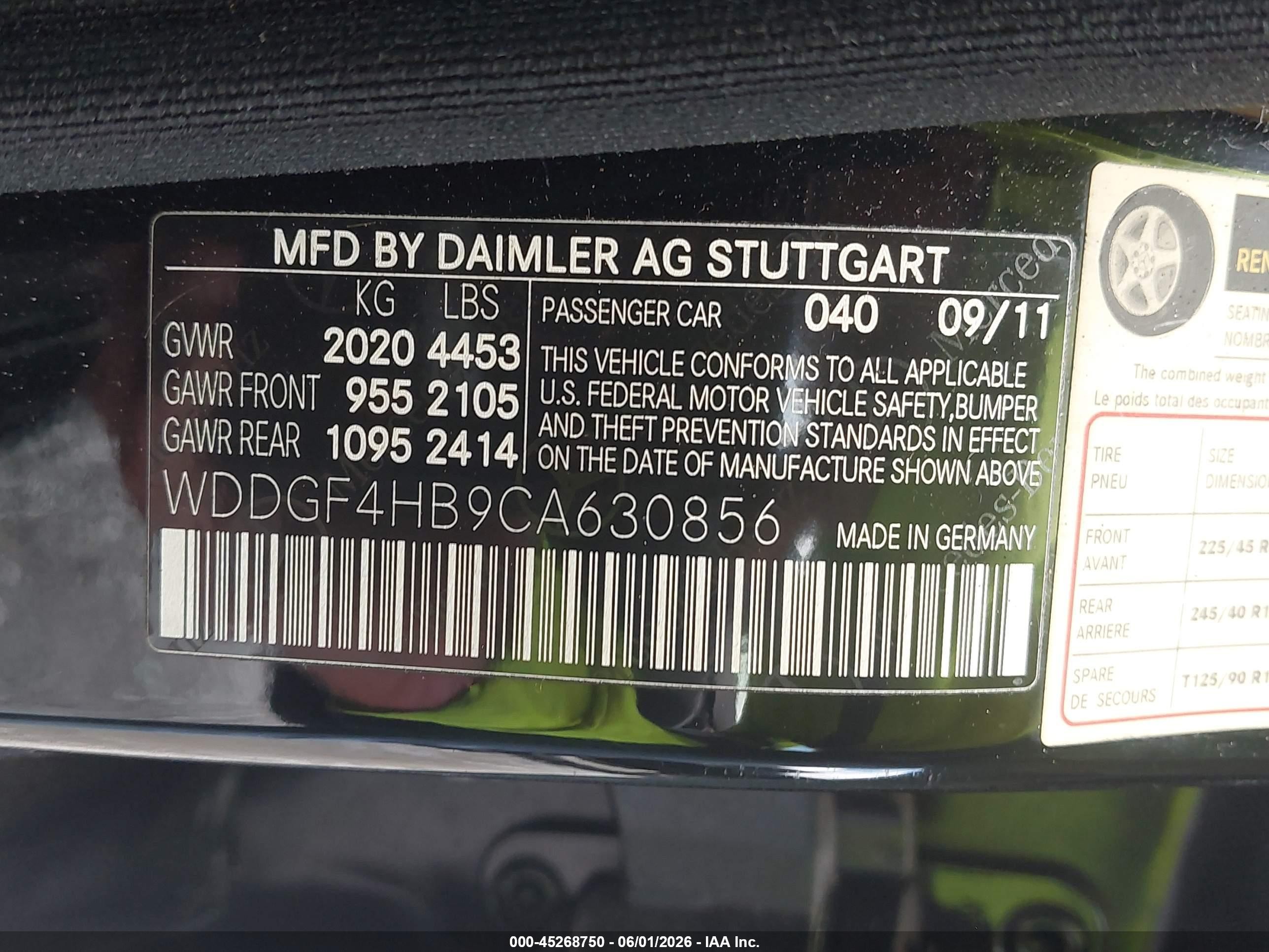 2012 Mercedes-benz C 250 Luxury/sport Black vin: WDDGF4HB9CA630856