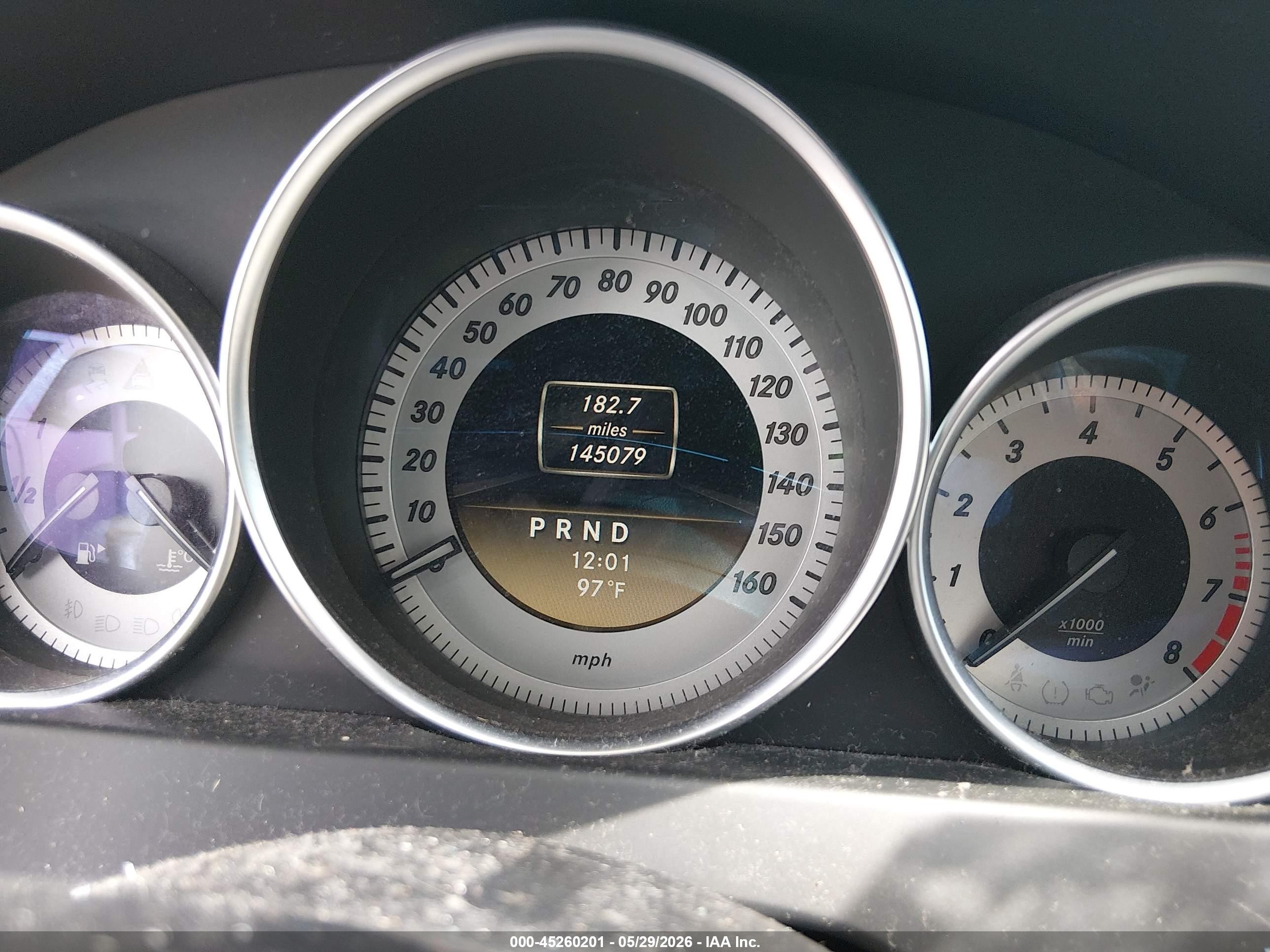 2012 Mercedes-benz C 250 Luxury/sport Серебряный vin: WDDGF4HB9CR226442