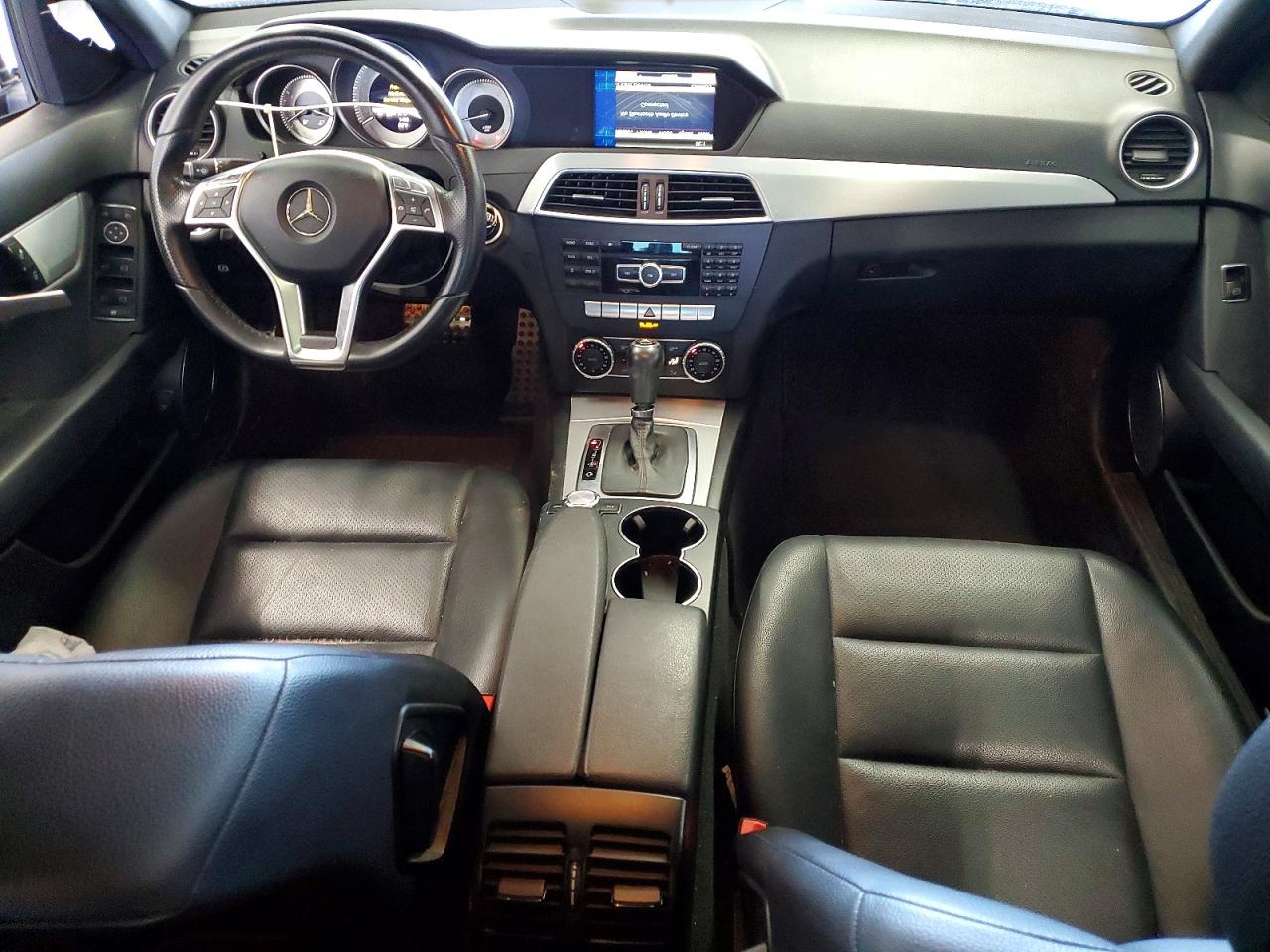 2013 Mercedes-benz C 250 Black vin: WDDGF4HB9DA774683