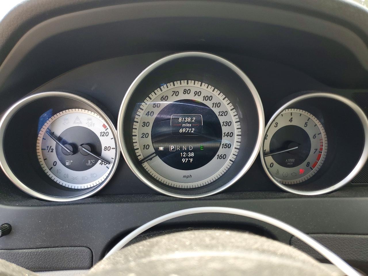 2013 Mercedes-benz C 250 Gray vin: WDDGF4HB9DA860706