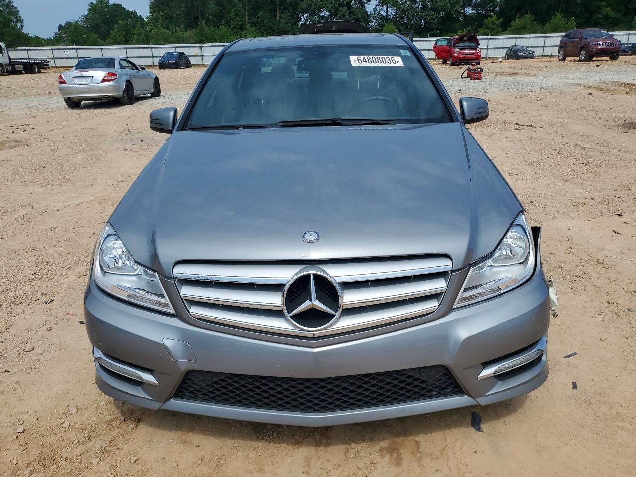 2013 Mercedes-benz C 250 Серый vin: WDDGF4HB9DR243873
