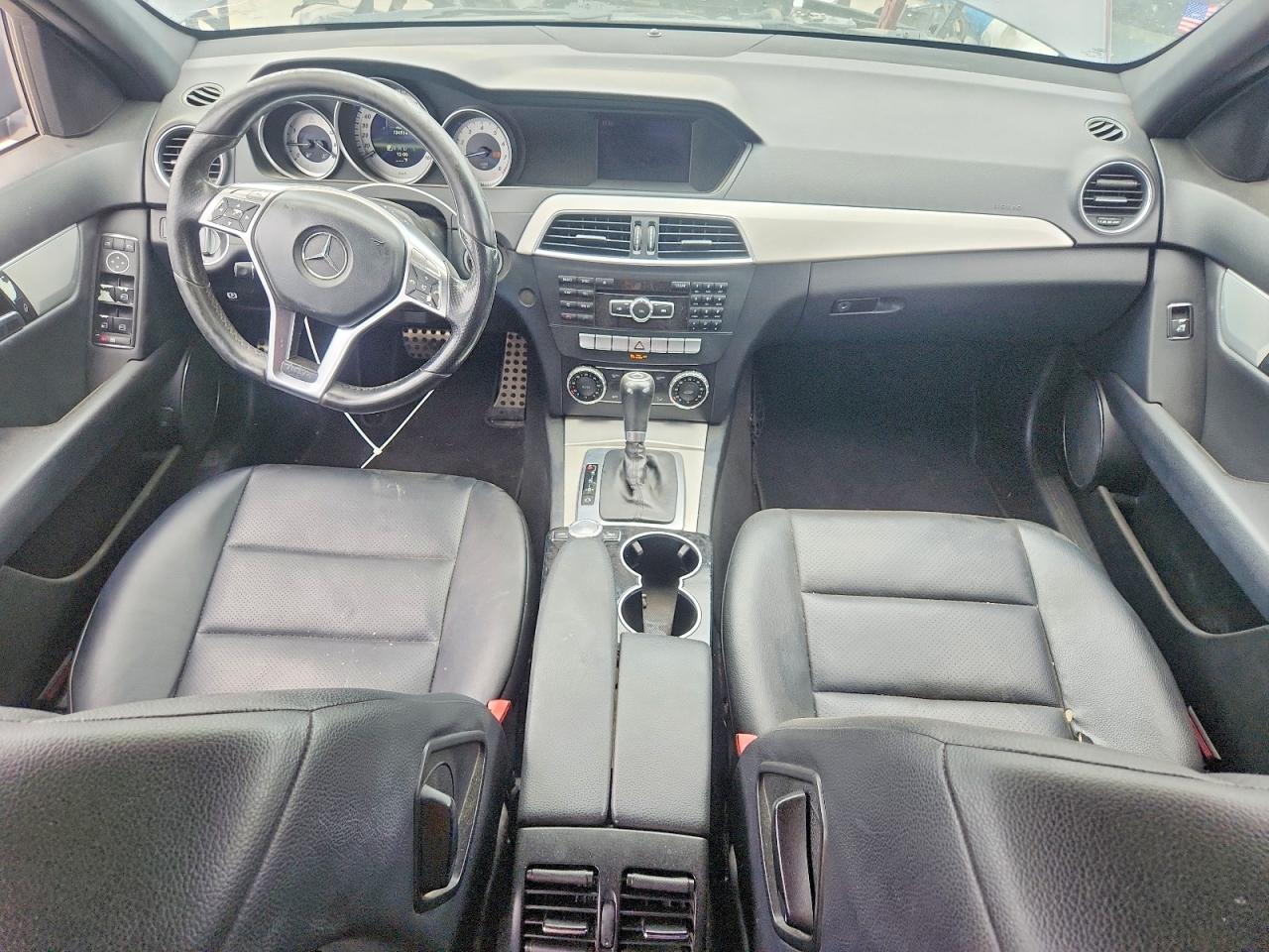 2013 Mercedes-benz C 250 Gray vin: WDDGF4HB9DR264996
