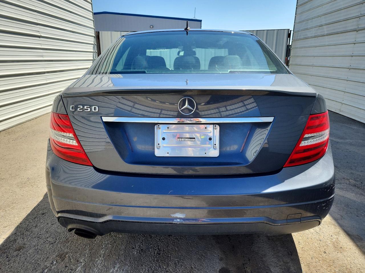 2014 Mercedes-benz C 250 Gray vin: WDDGF4HB9EA928679
