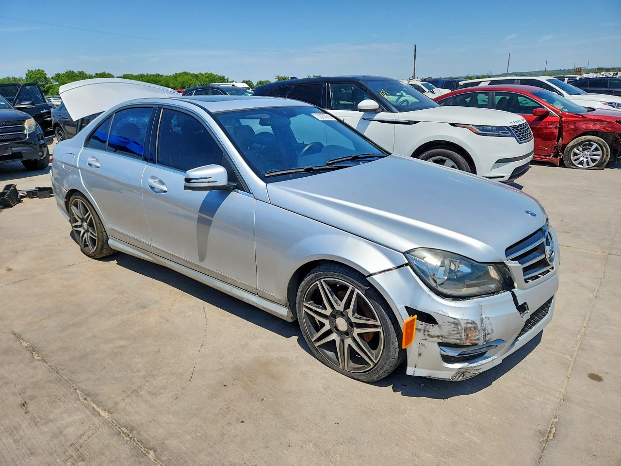 2014 Mercedes-benz C 250 Серебряный vin: WDDGF4HB9EA954232
