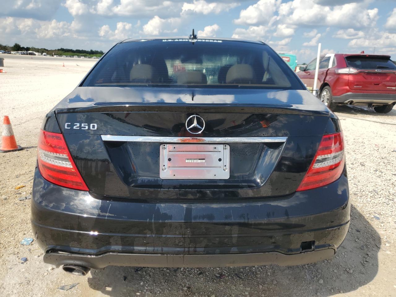 2014 Mercedes-benz C 250 Black vin: WDDGF4HB9EG256040