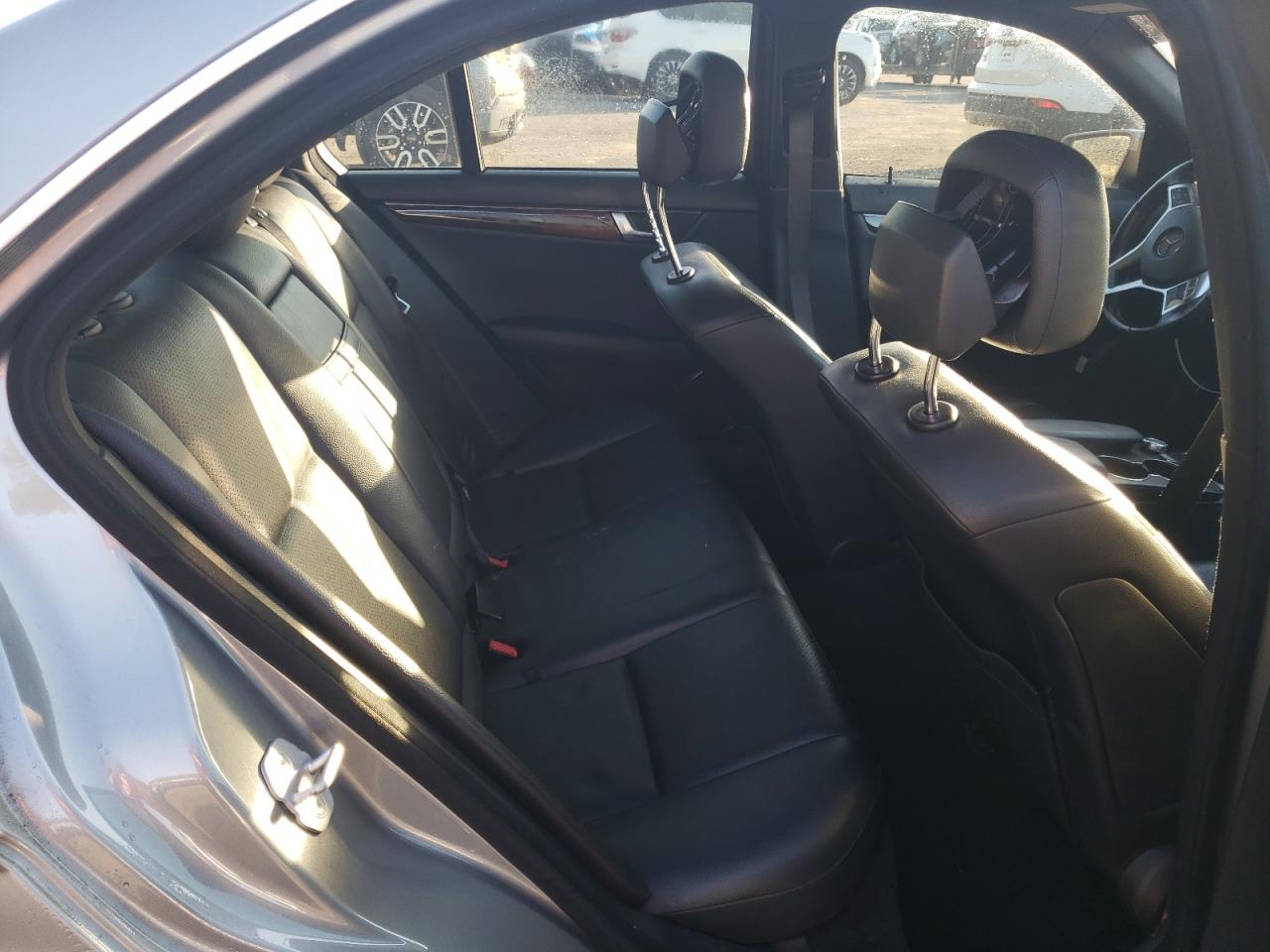2012 Mercedes-benz C 250 Gray vin: WDDGF4HBXCA606856