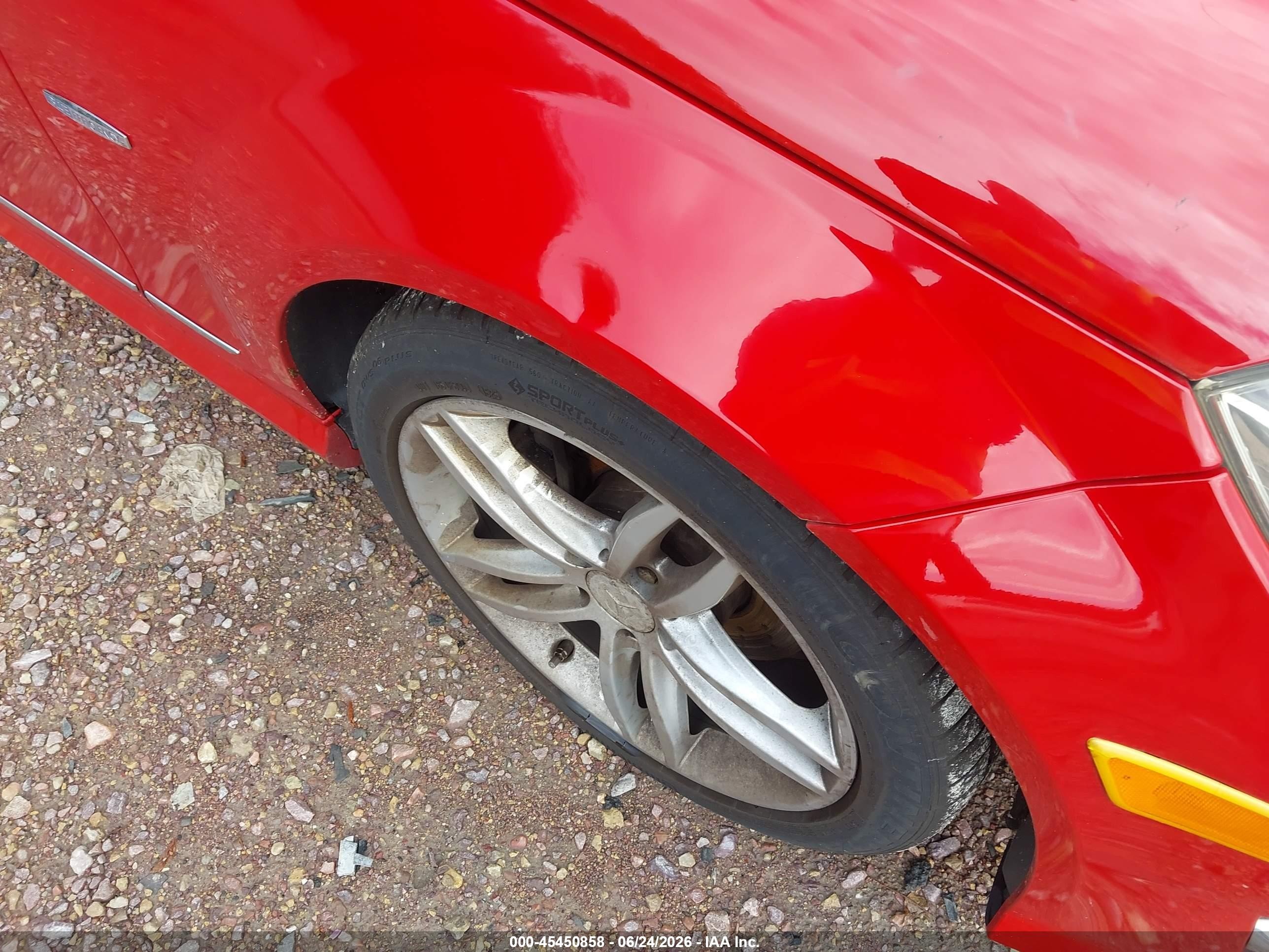 2012 Mercedes-benz C 250 Sport Red vin: WDDGF4HBXCR210234