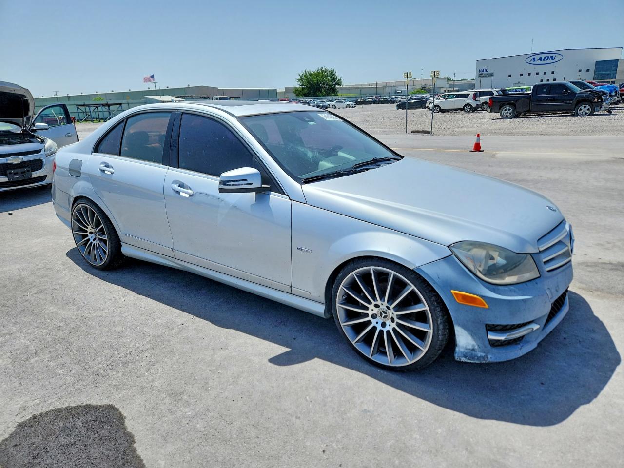 2012 Mercedes-benz Benz Gray vin: WDDGF4HBXCR237773