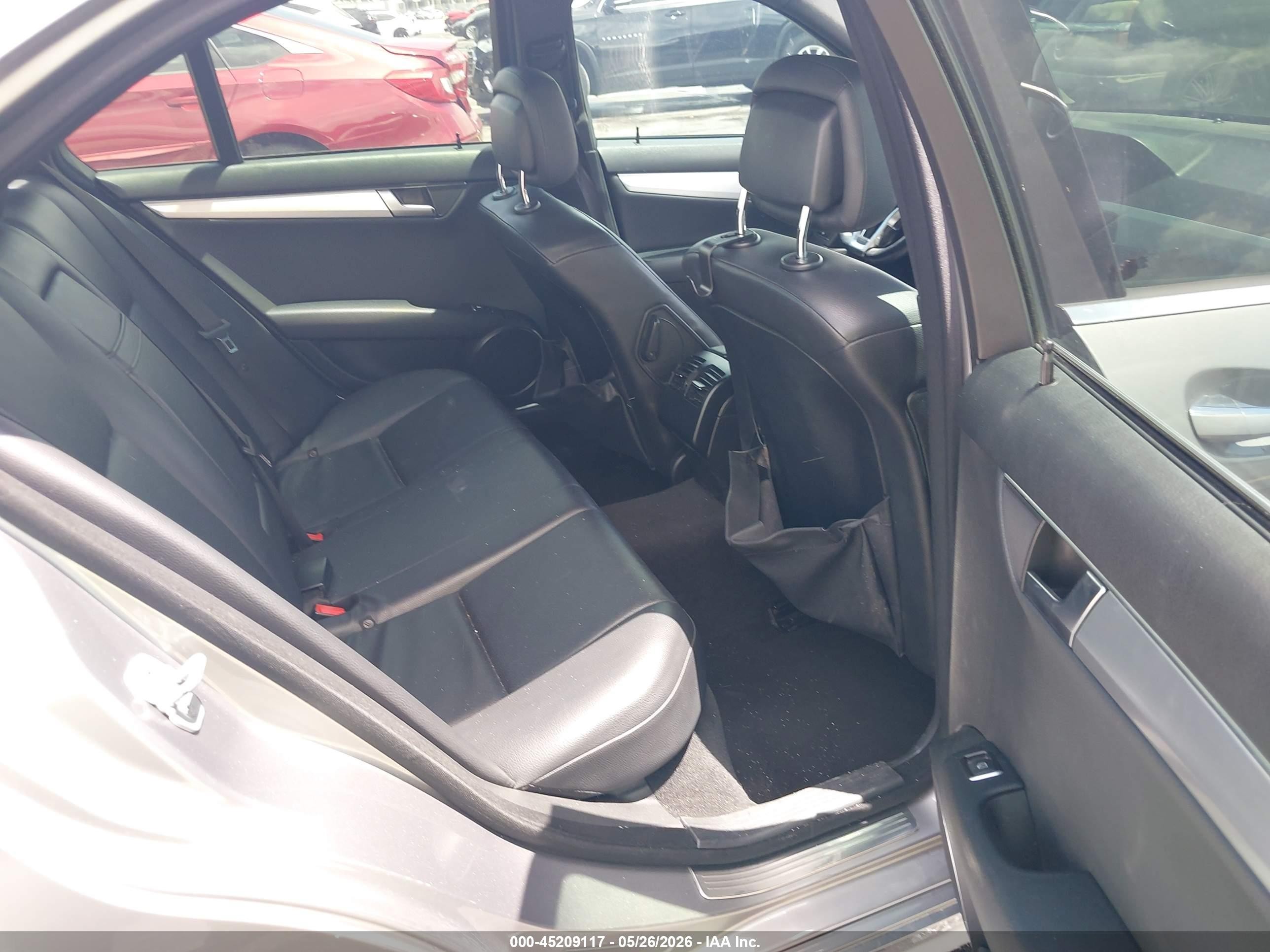 2013 Mercedes-benz C 250 Sport Gray vin: WDDGF4HBXDA828718