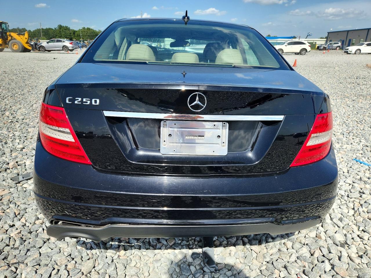 2013 Mercedes-benz C 250 Black vin: WDDGF4HBXDG101799