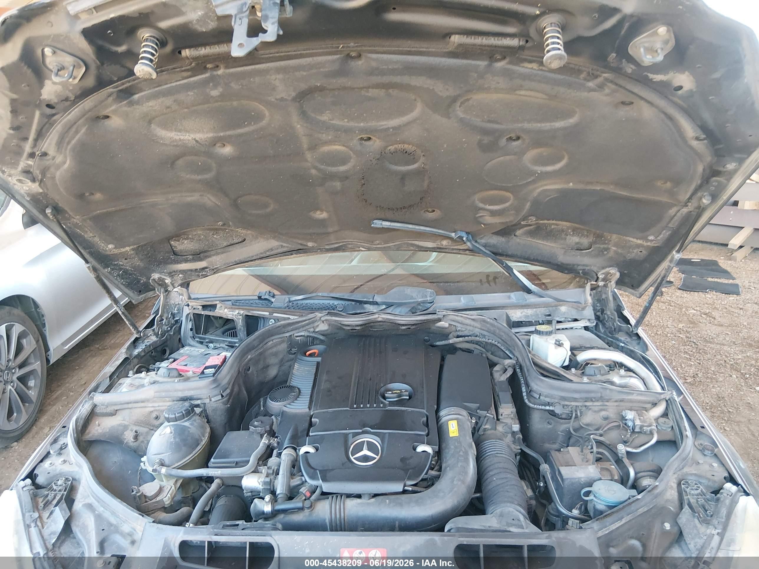 2013 Mercedes-benz C 250 Sport Black vin: WDDGF4HBXDR241744