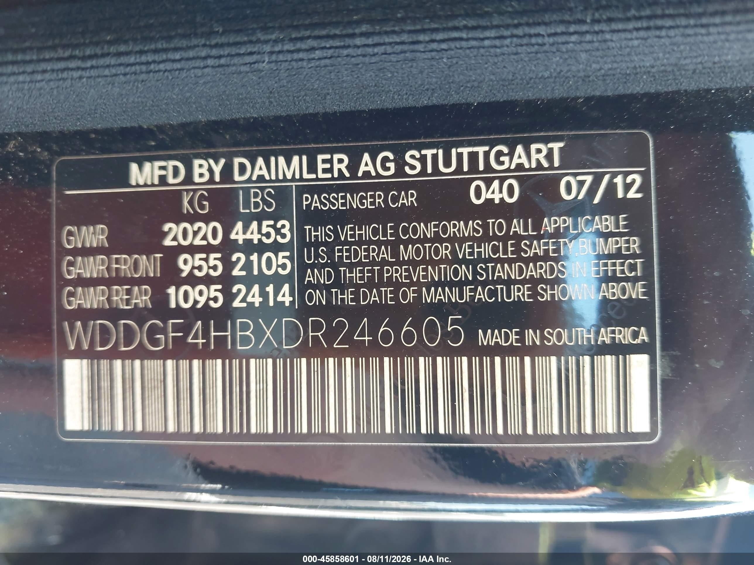2013 Mercedes-benz C 250 Luxury/sport Black vin: WDDGF4HBXDR246605