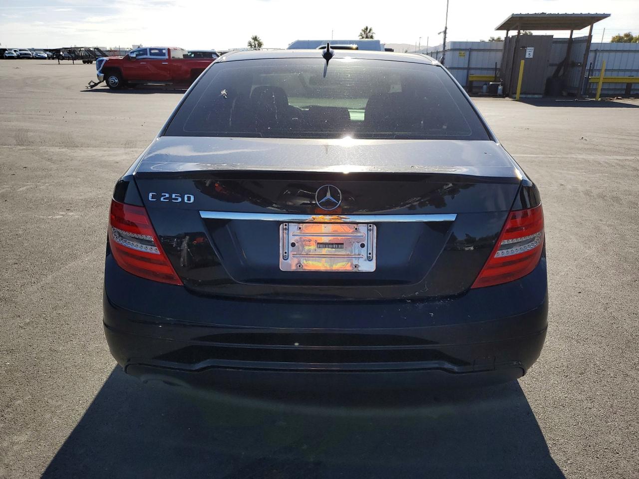2013 Mercedes-benz C 250 Black vin: WDDGF4HBXDR252386
