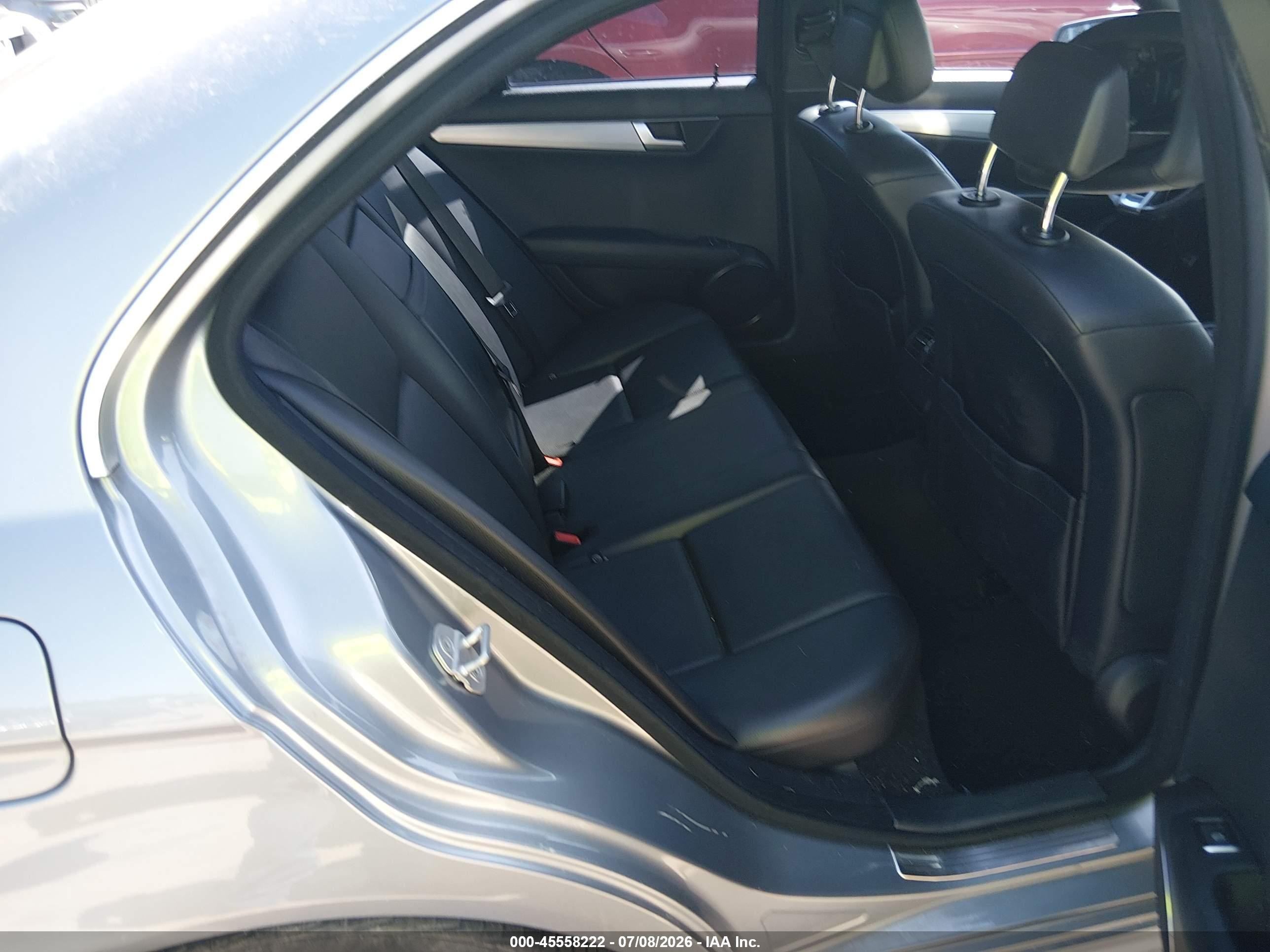 2013 Mercedes-benz C 250 Sport Silver vin: WDDGF4HBXDR273321