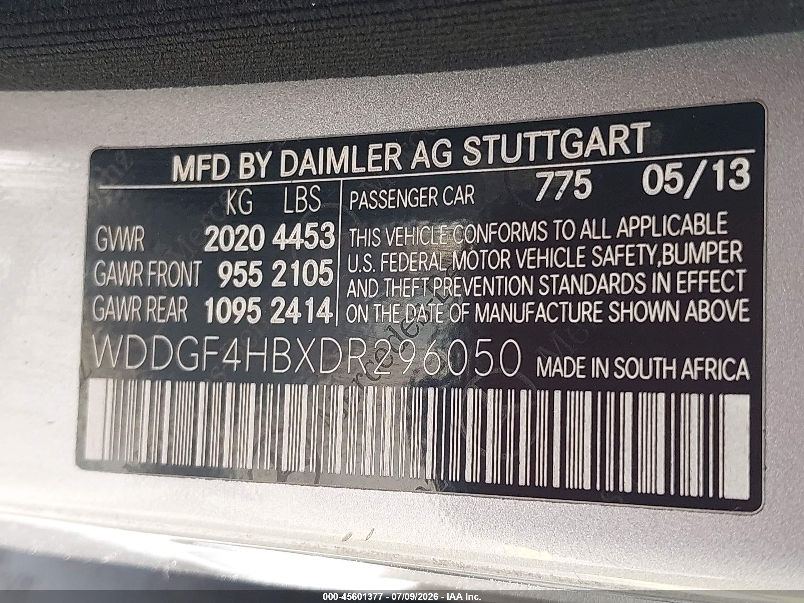 2013 Mercedes-benz C 250 Sport Silver vin: WDDGF4HBXDR296050