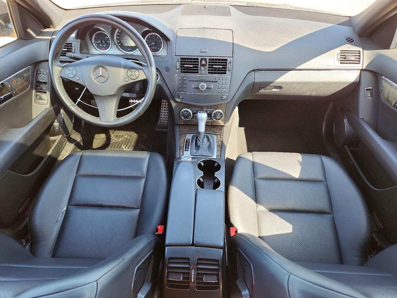 2009 Mercedes-benz C 230 Black vin: WDDGF52X79F331291