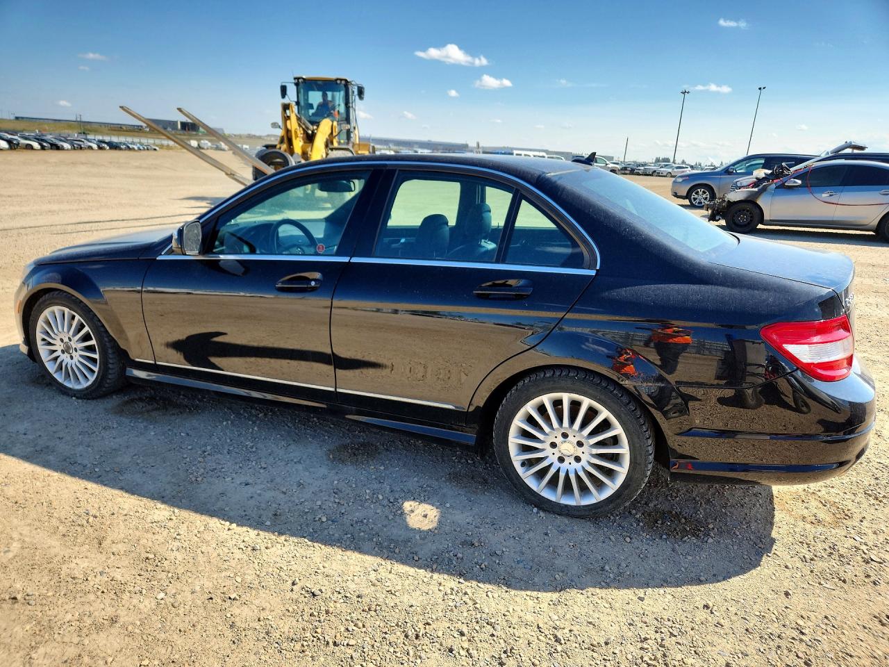 2009 Mercedes-benz C 230 Black vin: WDDGF52X79F331291