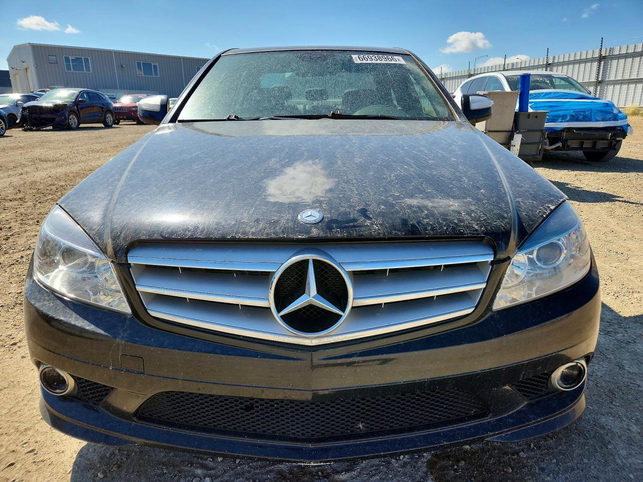 2009 Mercedes-benz C 230 Black vin: WDDGF52X79F331291