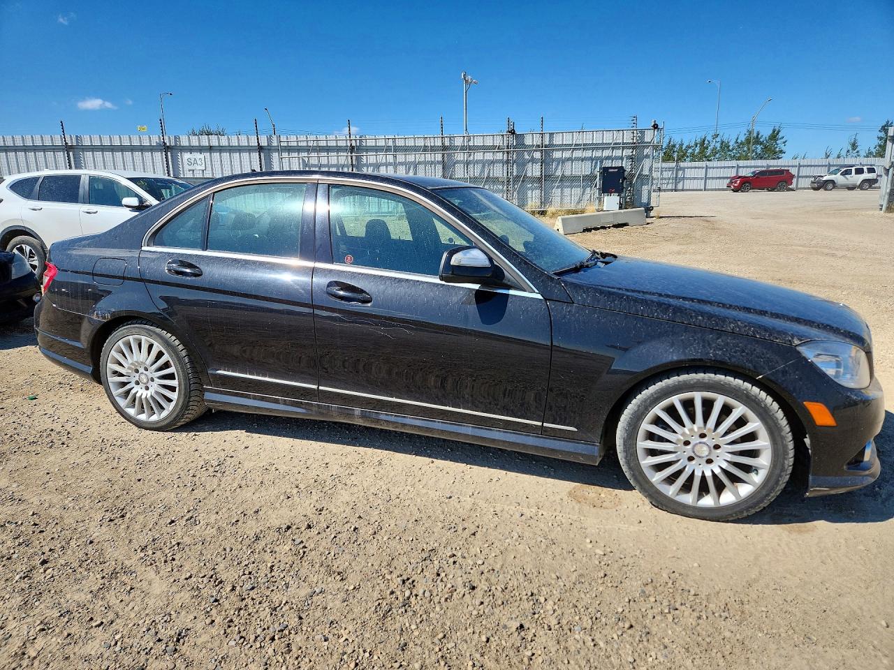 2009 Mercedes-benz C 230 Black vin: WDDGF52X79F331291