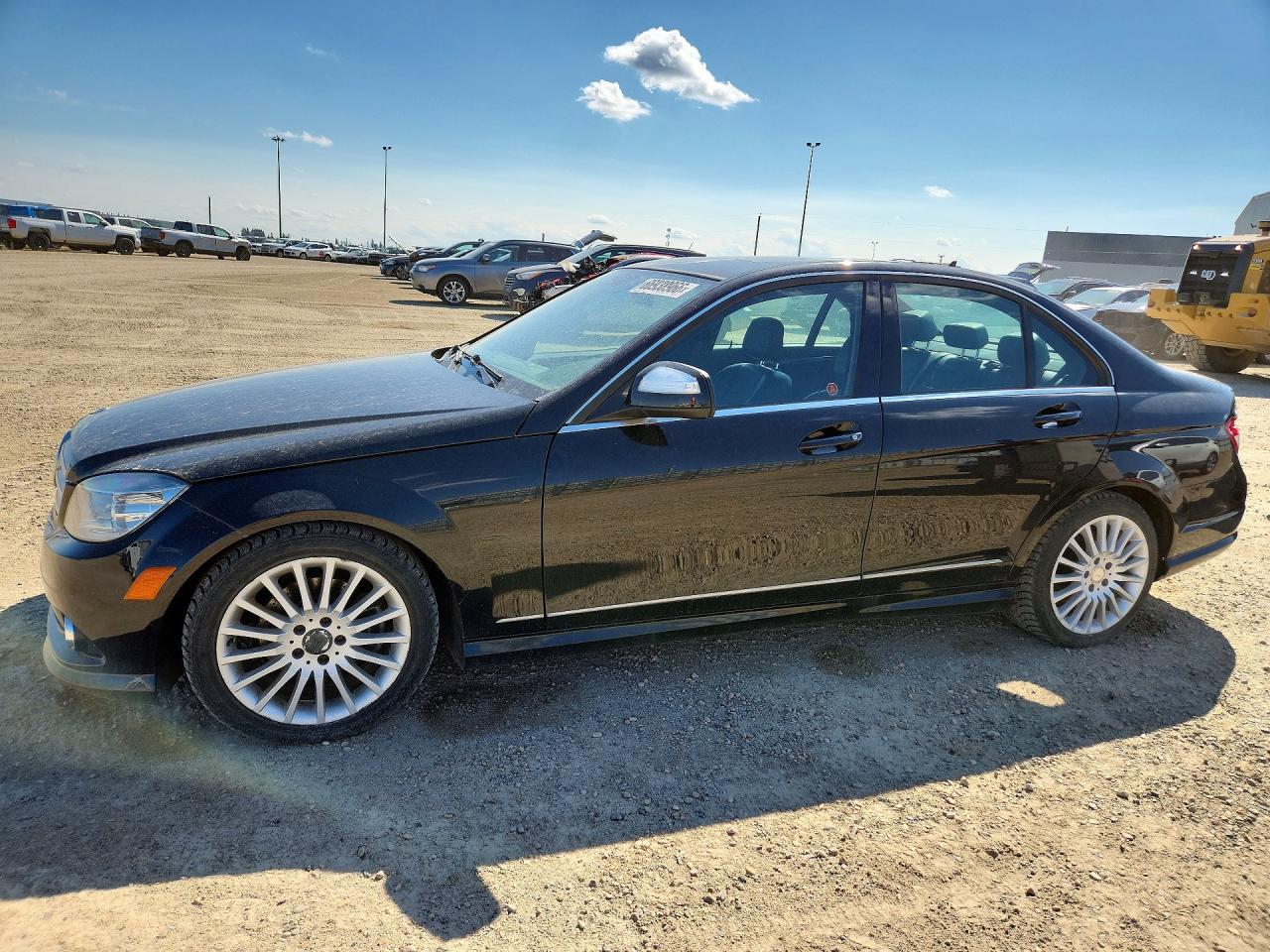 2009 Mercedes-benz C 230 Black vin: WDDGF52X79F331291