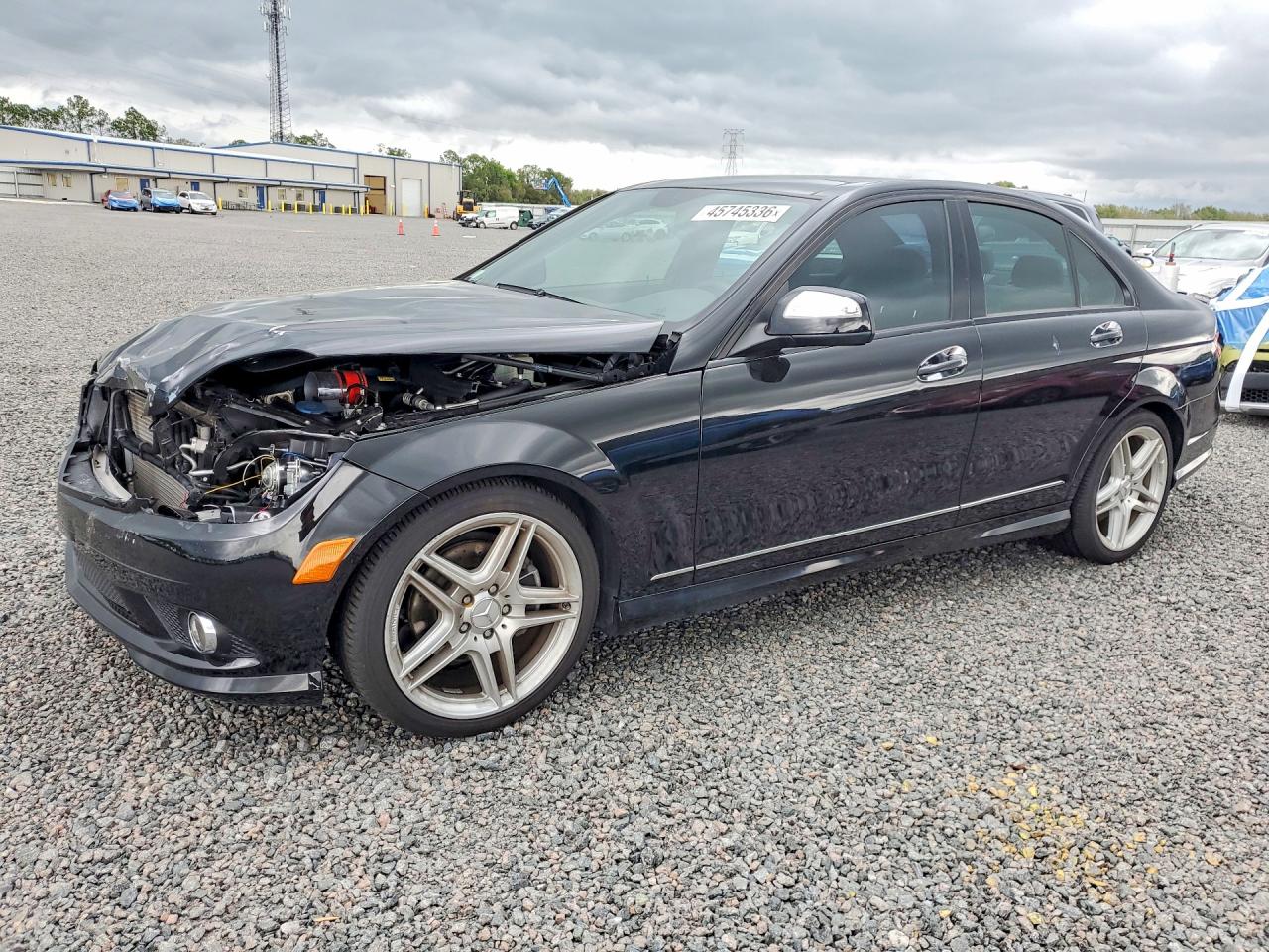 2008 Mercedes-benz C 300 Черный vin: WDDGF54X08F116248