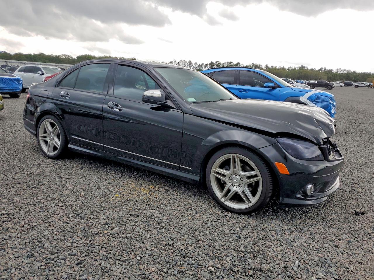 2008 Mercedes-benz C 300 Черный vin: WDDGF54X08F116248
