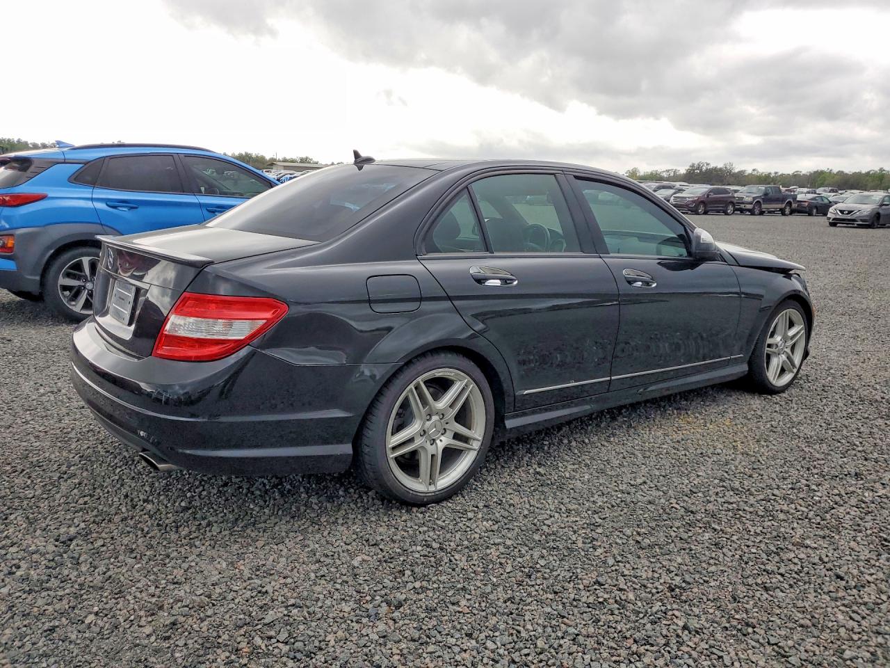 2008 Mercedes-benz C 300 Черный vin: WDDGF54X08F116248