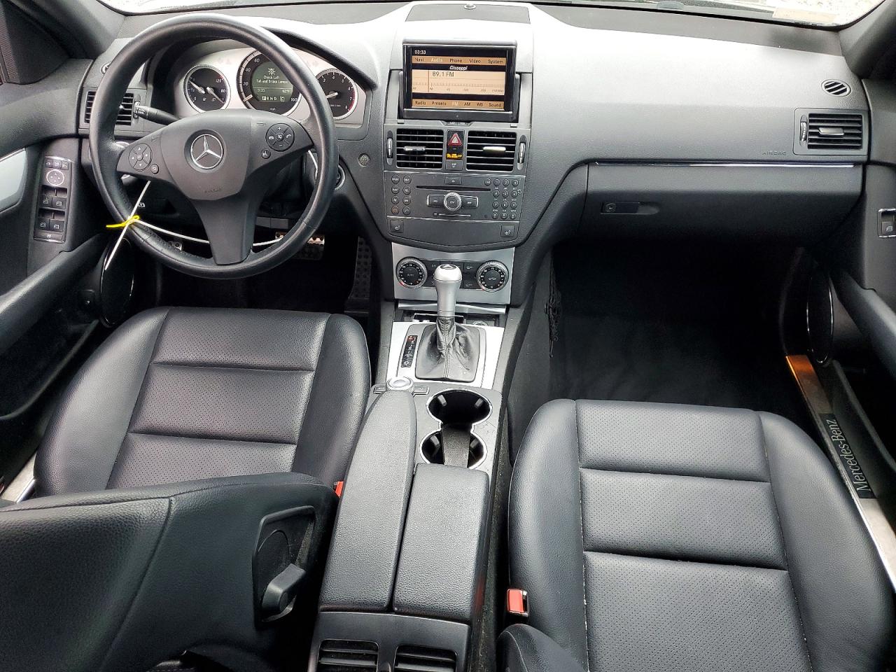 2008 Mercedes-benz C 300 Черный vin: WDDGF54X08F116248