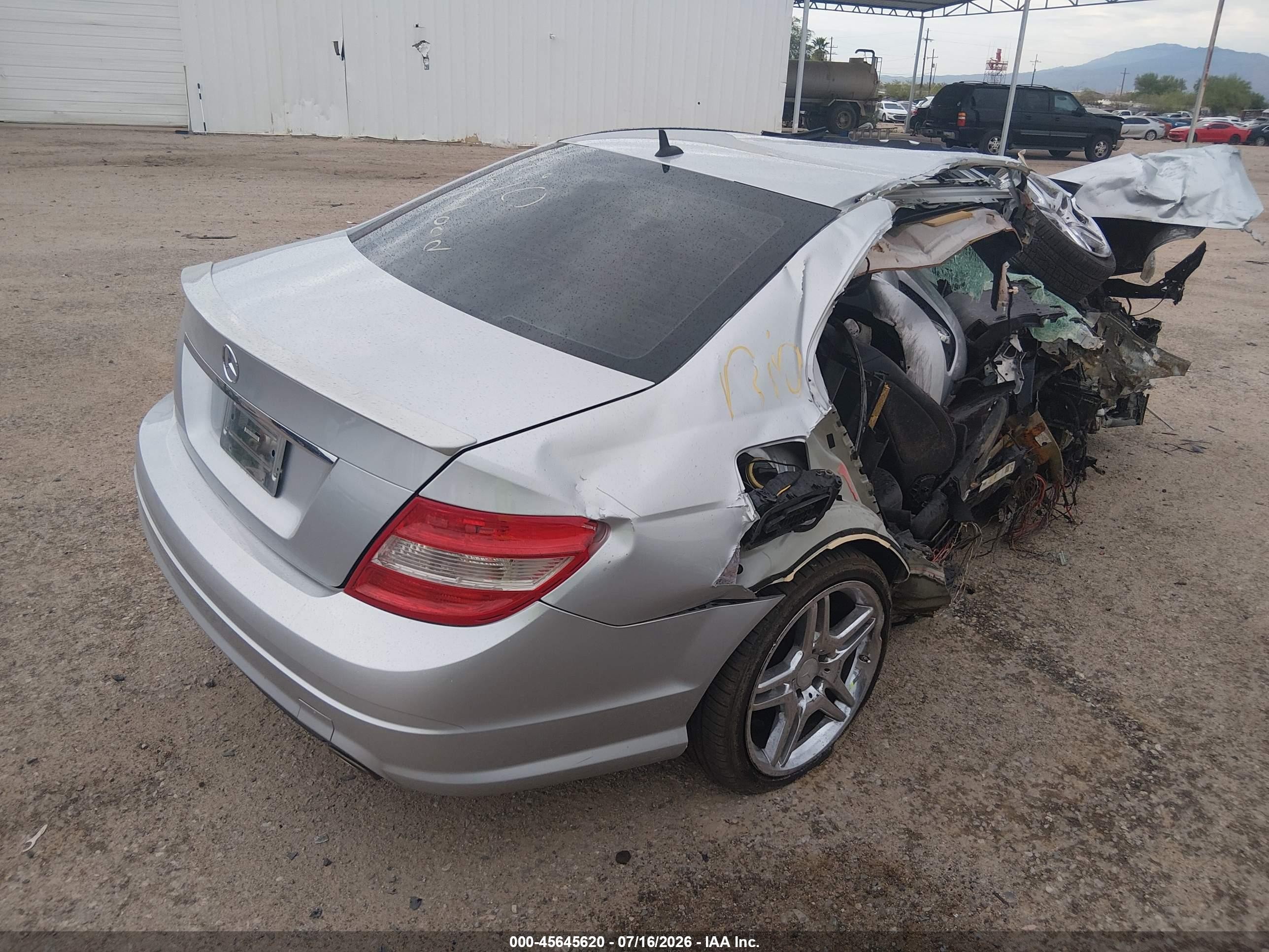 2008 Mercedes-benz C 300 Luxury/sport Silver vin: WDDGF54X08R016245