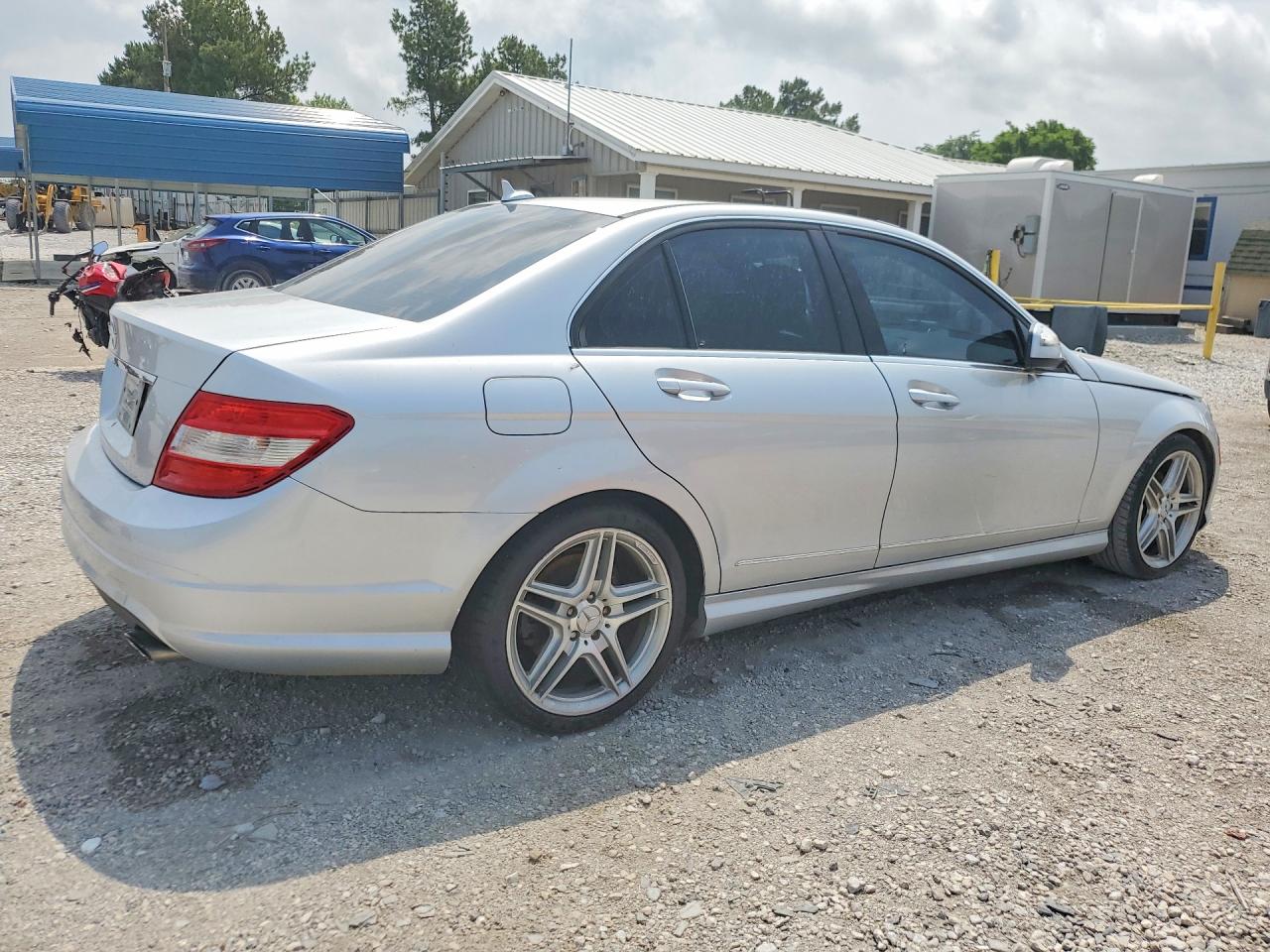 2008 Mercedes-benz C 300 Серебряный vin: WDDGF54X08R038472