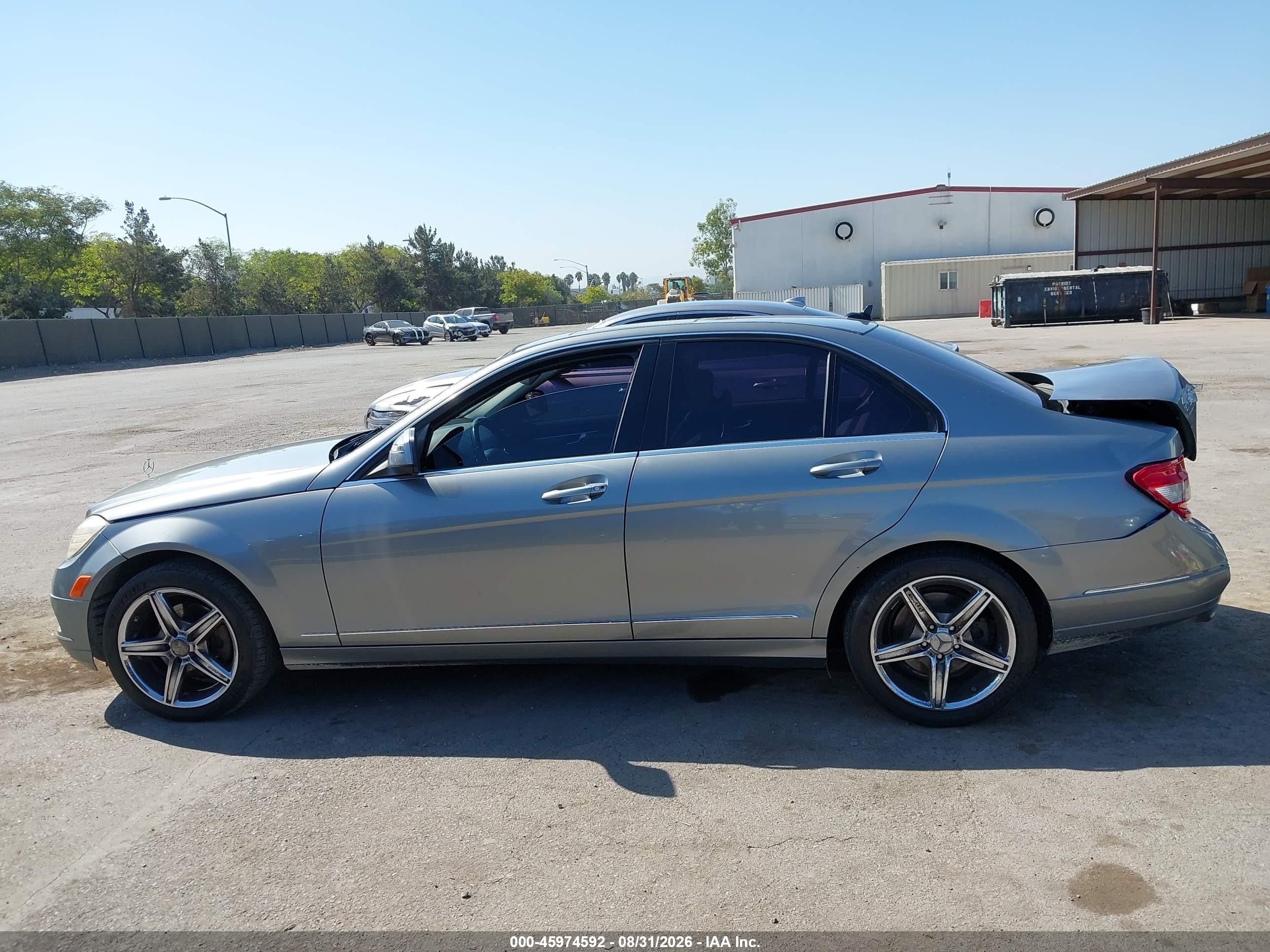 2008 Mercedes-benz C 300 Luxury/sport Silver vin: WDDGF54X18F044914
