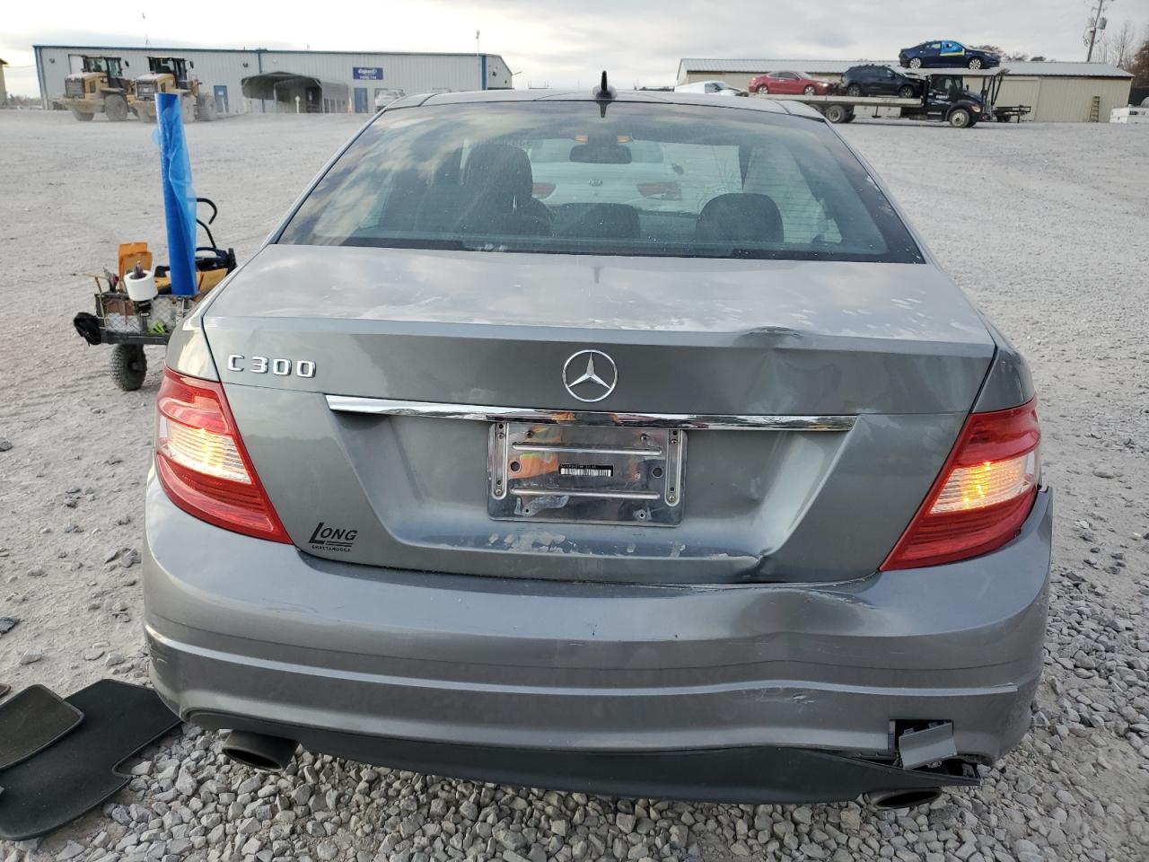 2008 Mercedes-benz C 300 Silver vin: WDDGF54X18F127114